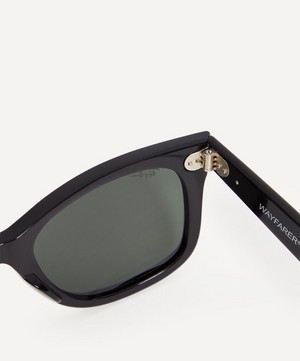 Ray-Ban - Original Wayfarer Classic Black Acetate Sunglasses image number 2