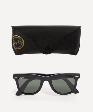 Ray-Ban - Original Wayfarer Classic Black Acetate Sunglasses image number 3