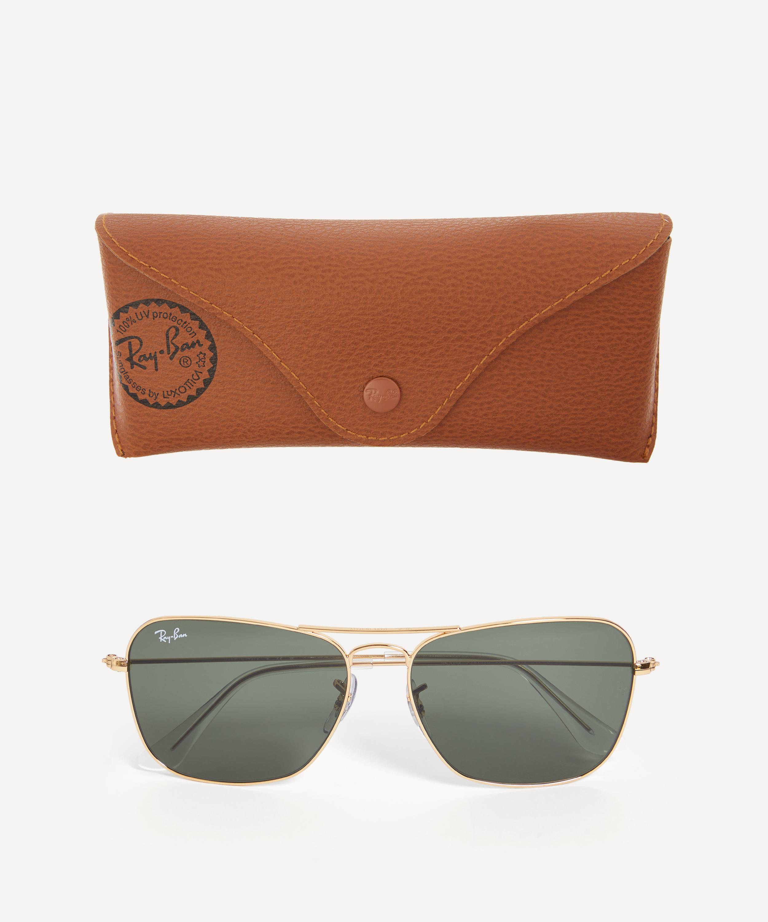 Ray-Ban - Caravan Metal Square Sunglasses image number 3