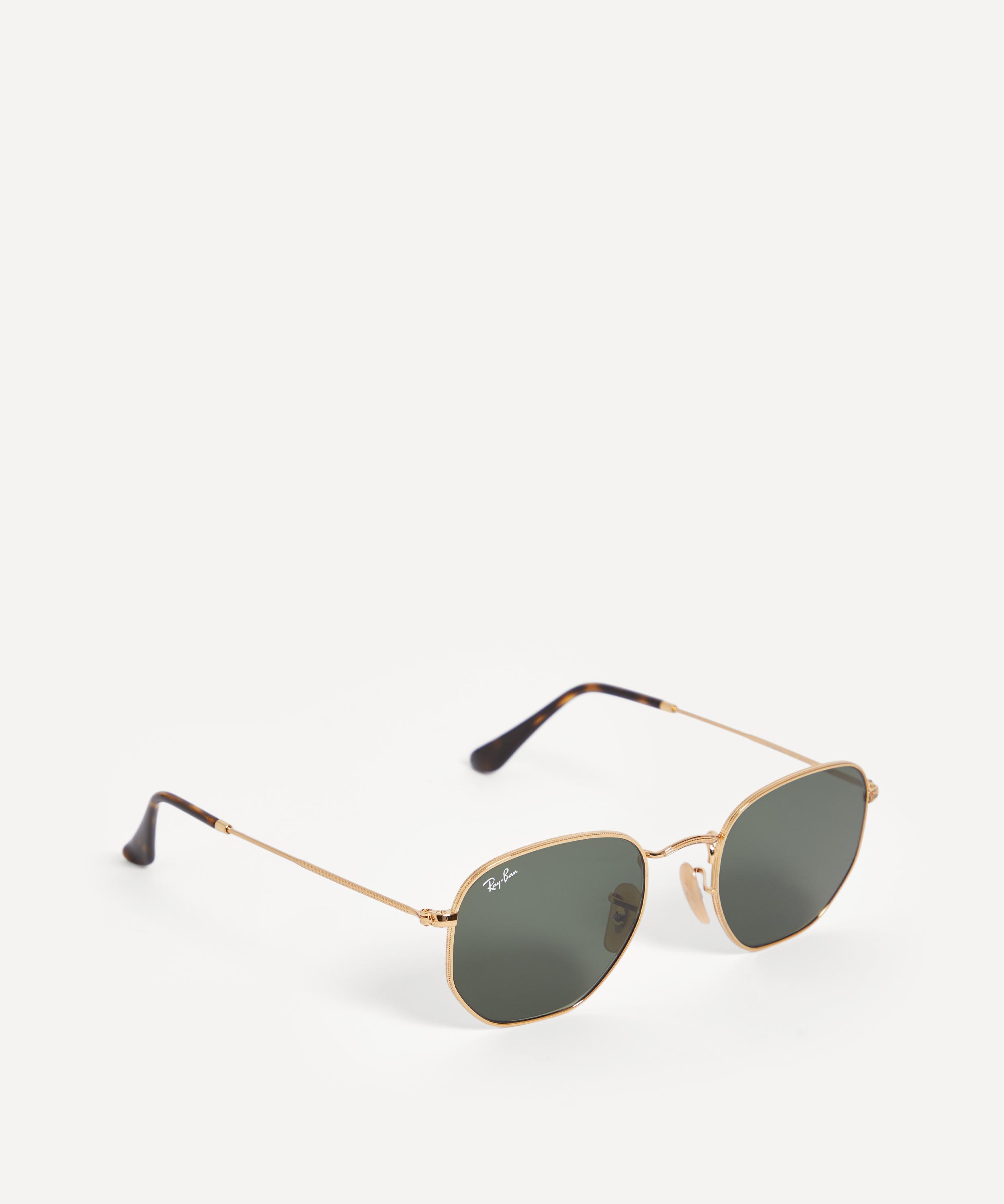 Ray-Ban - Hexagonal Gold-Tone Metal Sunglasses image number 1