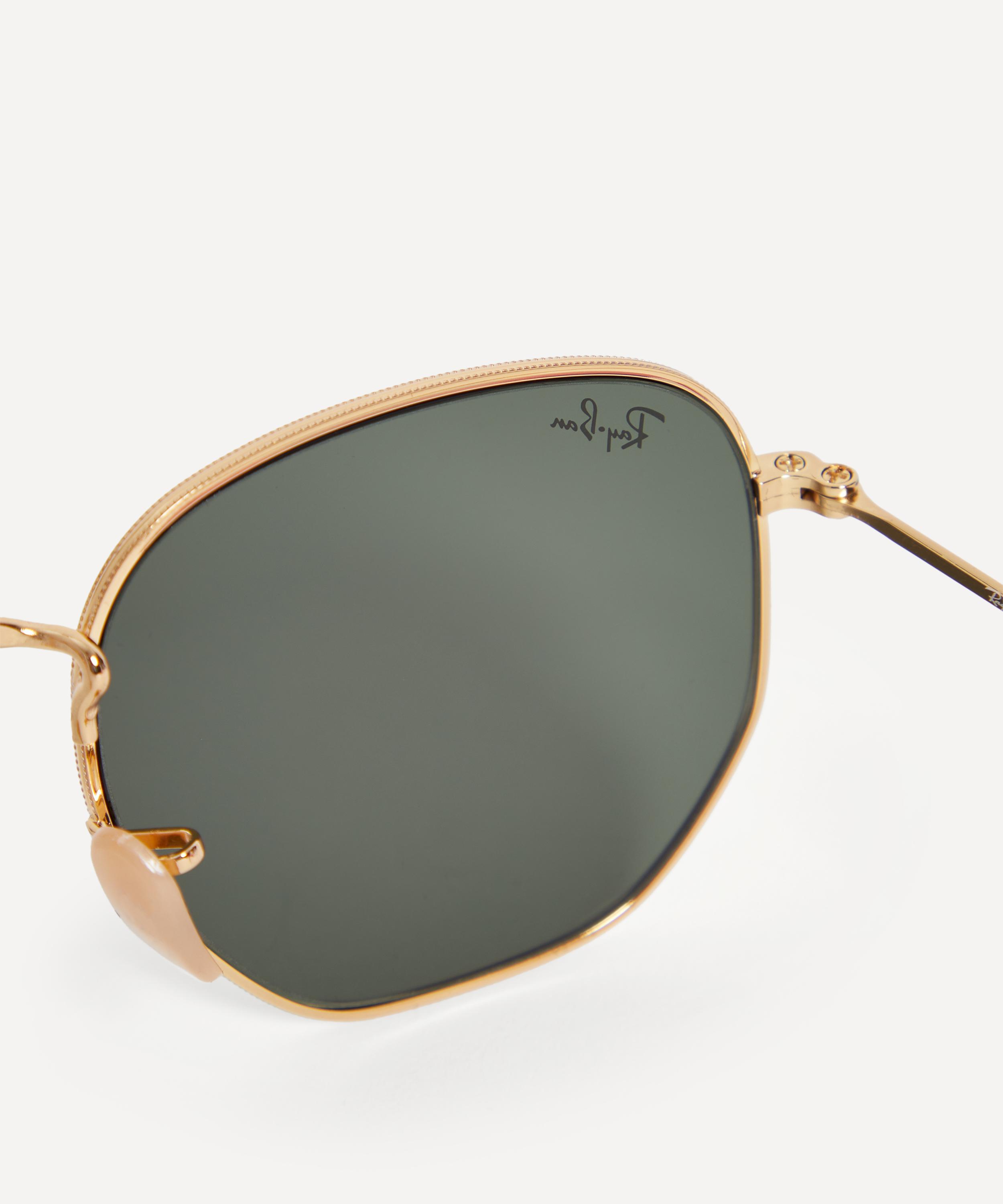 Ray-Ban - Hexagonal Gold-Tone Metal Sunglasses image number 2