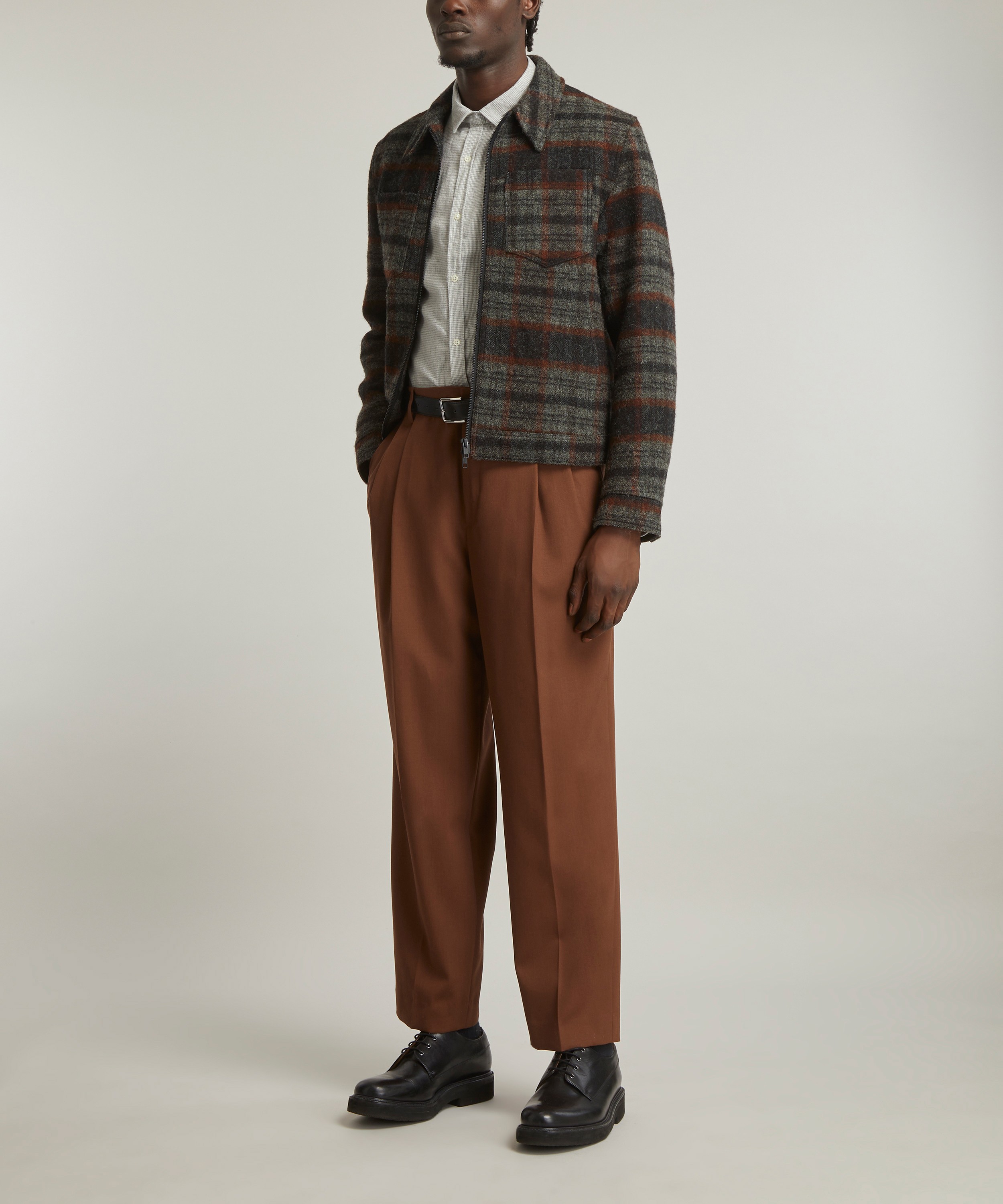 Oliver Spencer Norton Checked Wool Jacket | Liberty