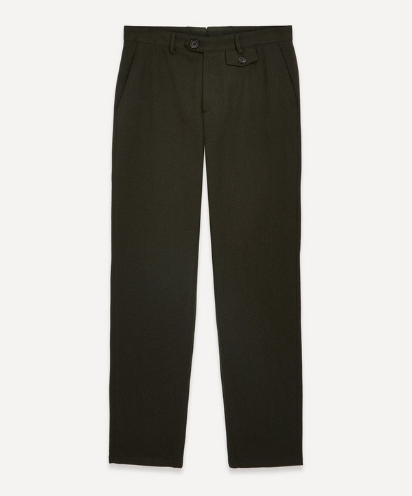 Oliver Spencer - Fishtail Butress Green Trousers
