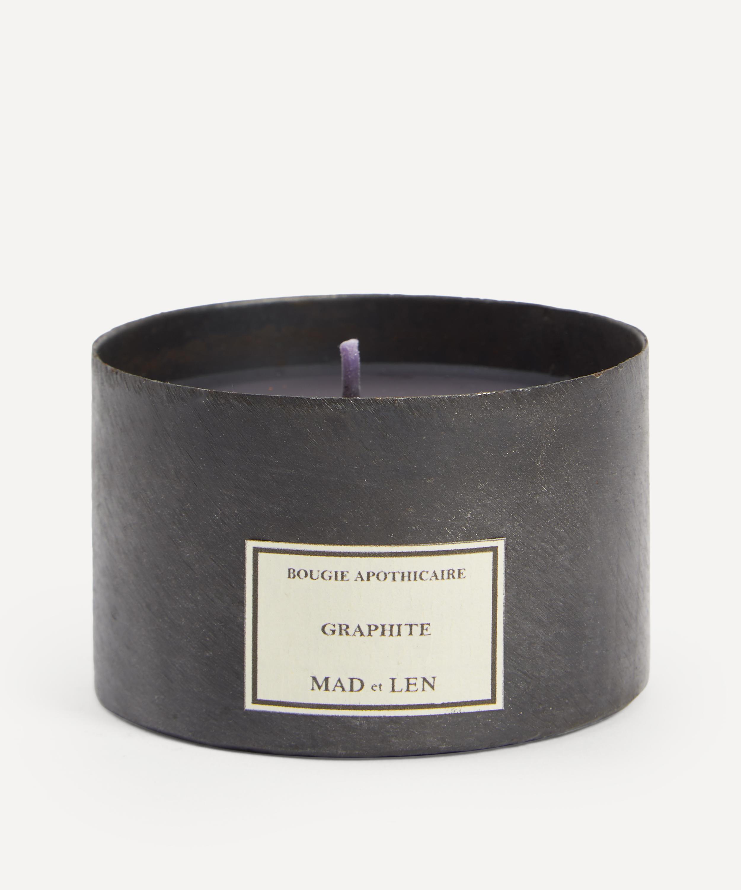 Mad et Len Graphite Scented Candle 370g | Liberty