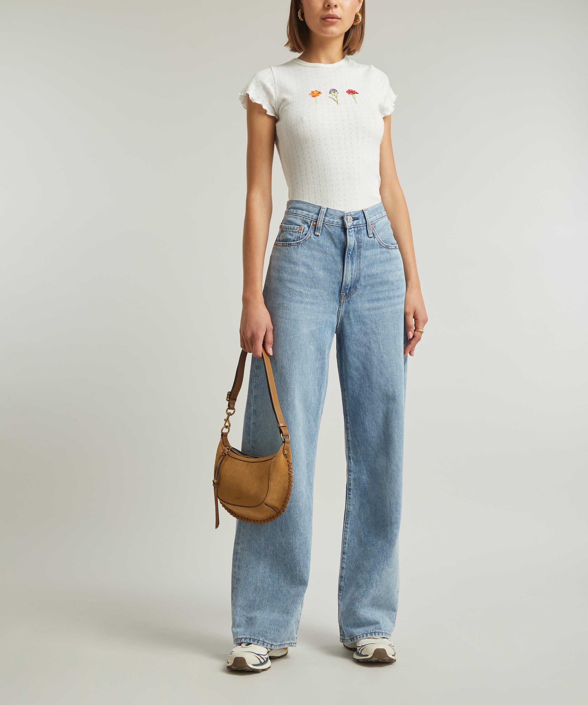 Levi's ribcage shop wide leg jean