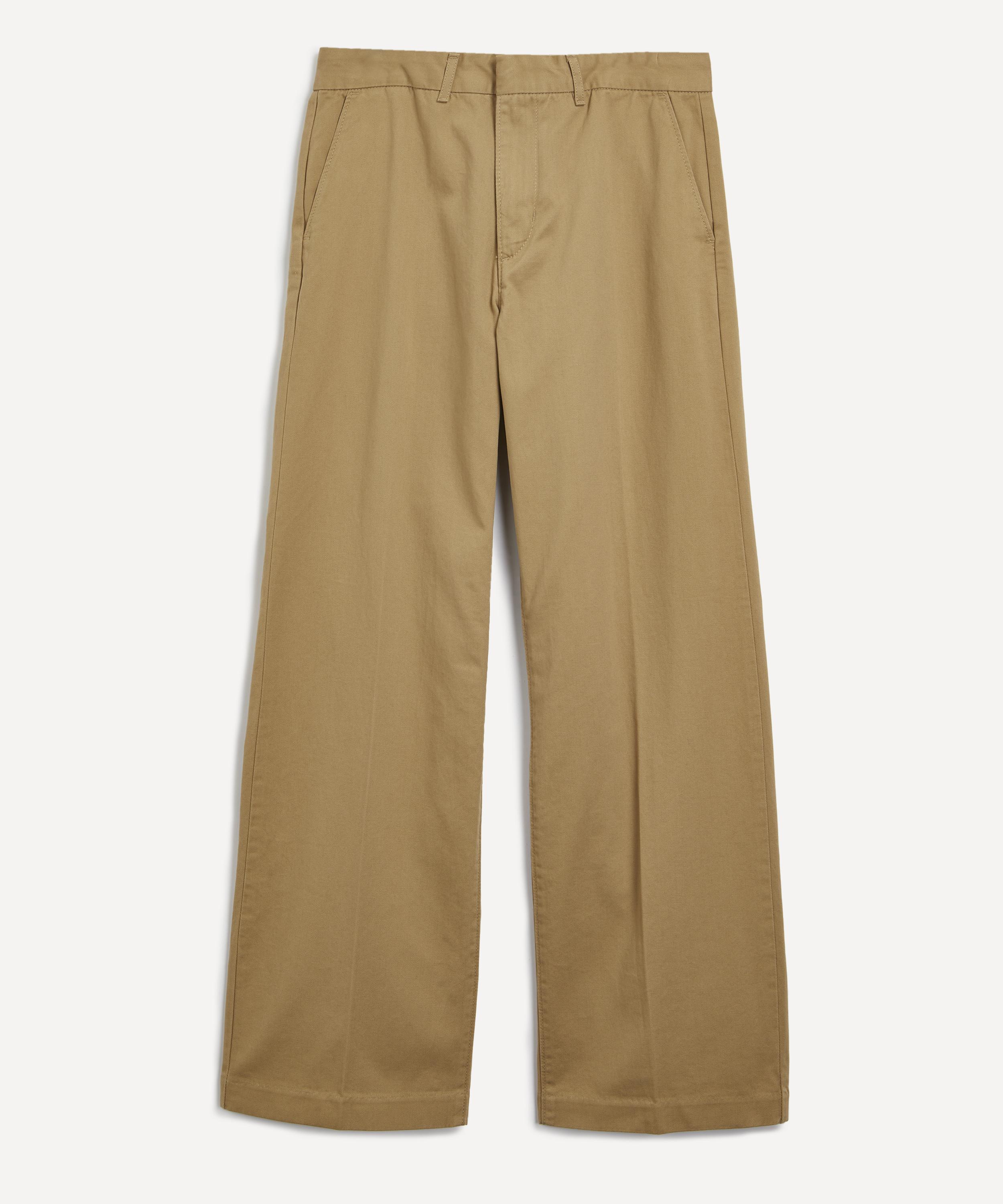 Baggy Cotton Twill Trousers