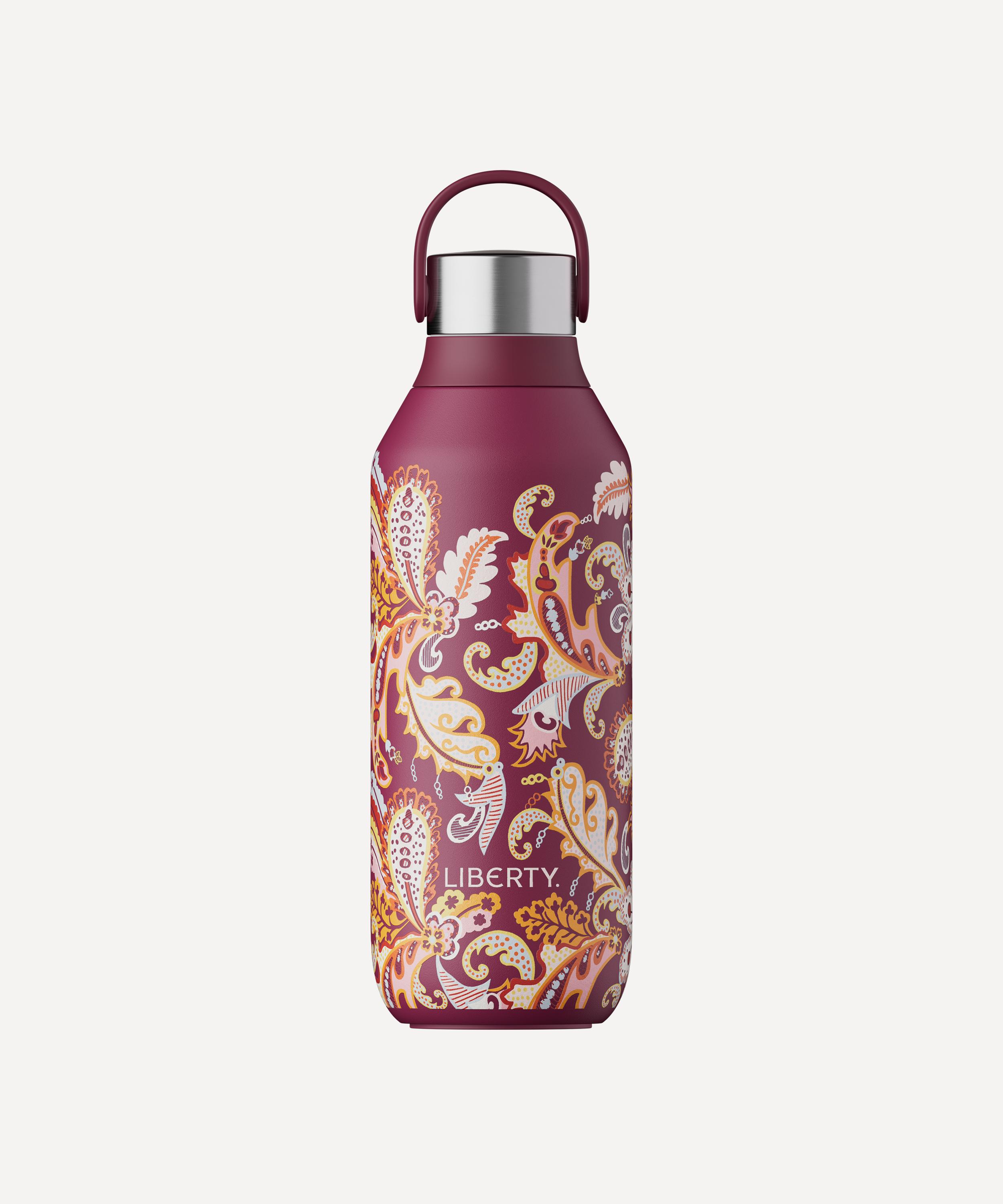 Floral Rose Gold Water Bottle