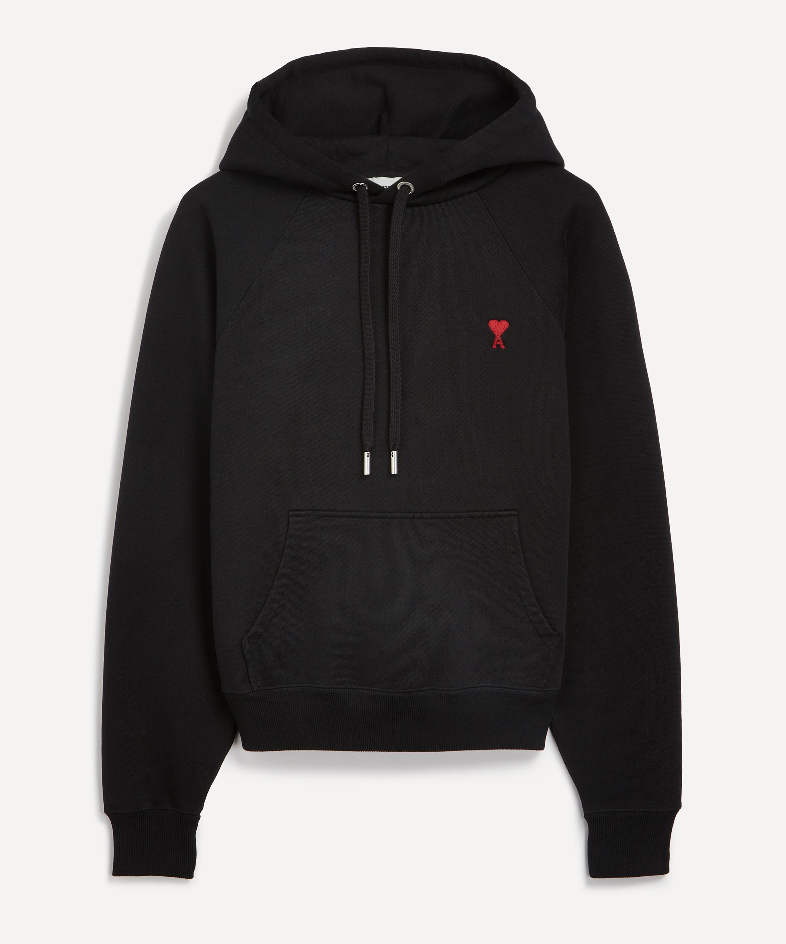 Ami store hoodie black