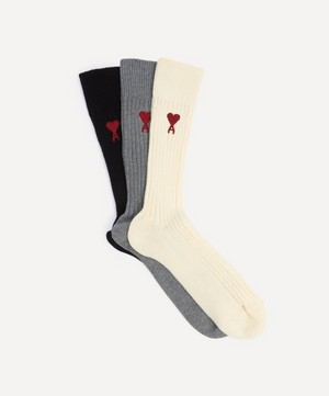 Ami - Three-Pack Ami de Coeur Socks image number 0