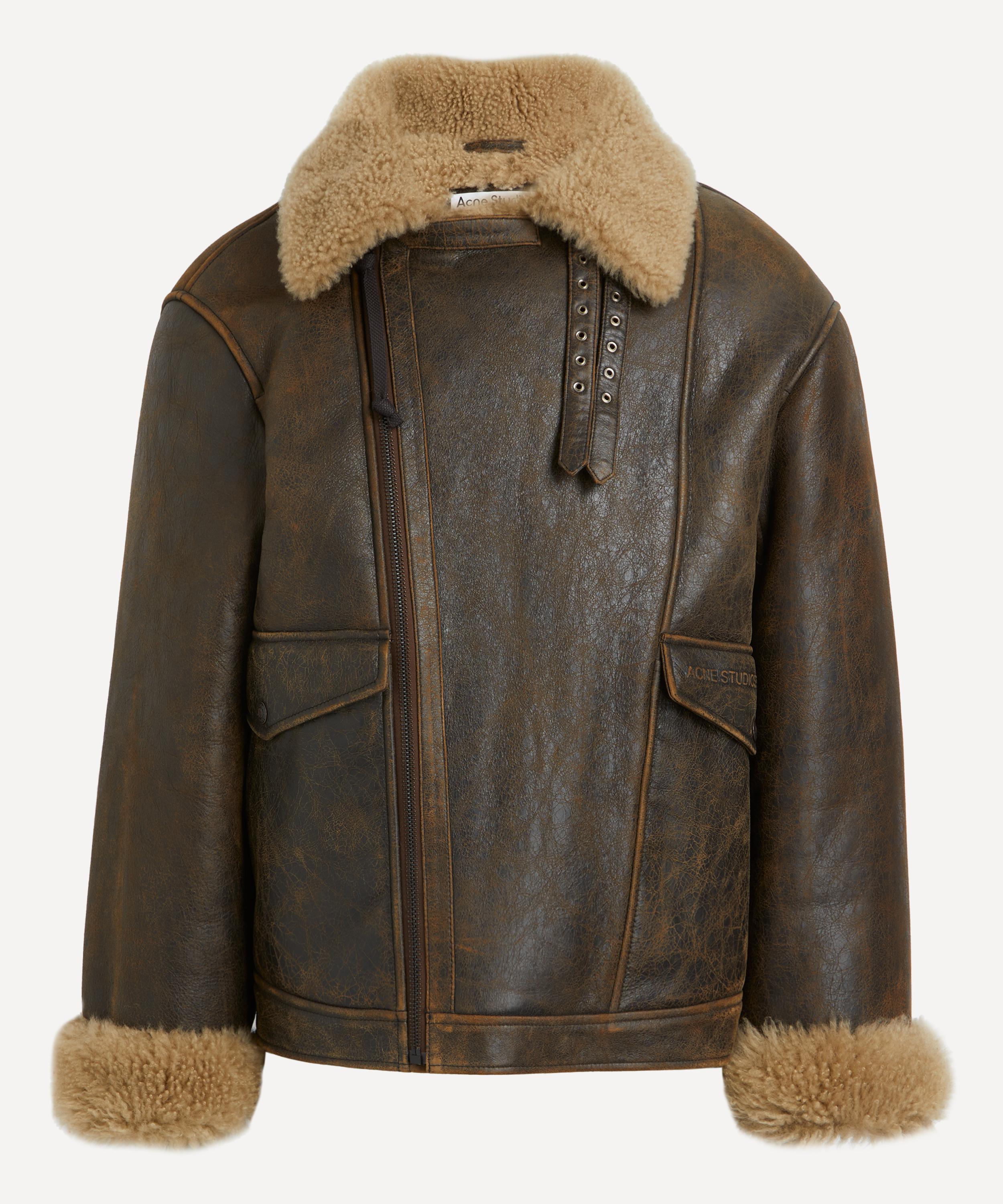 Acne studios clearance shearling jacket men