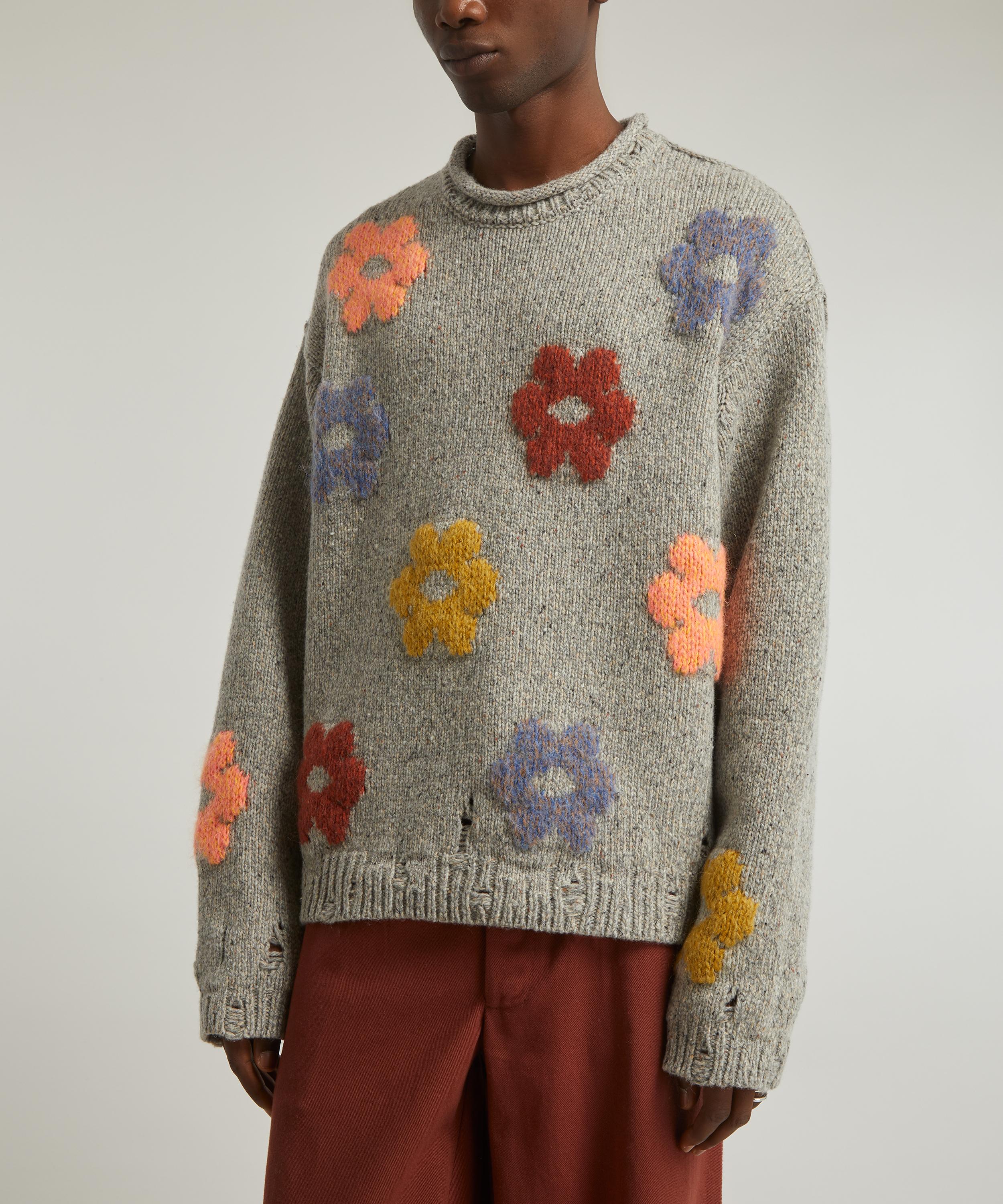 Acne Studios Jacquard Floral Jumper