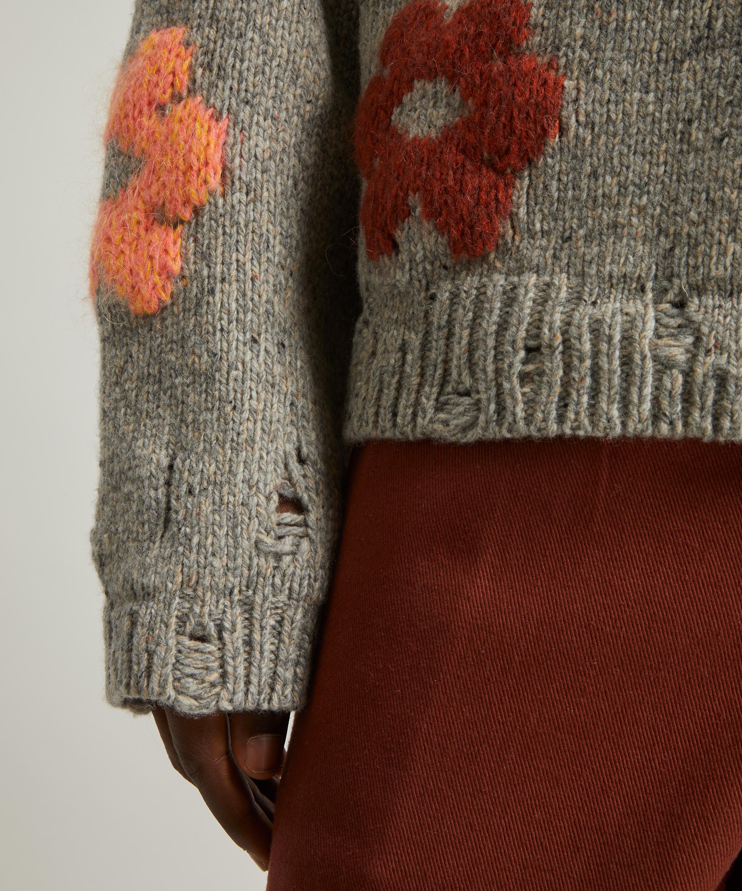 Acne Studios Jacquard Floral Jumper