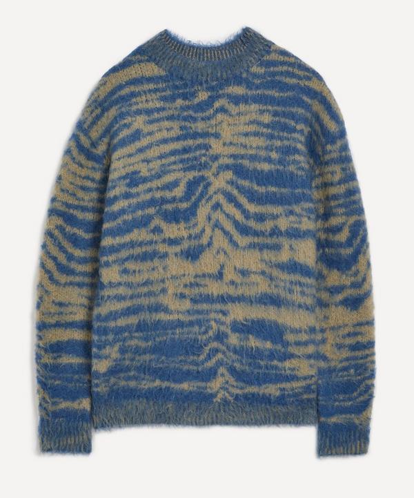 Acne Studios Crew Neck Brushed Jumper | Liberty Acne Studios Crew Neck Brushed Jumper | Liberty