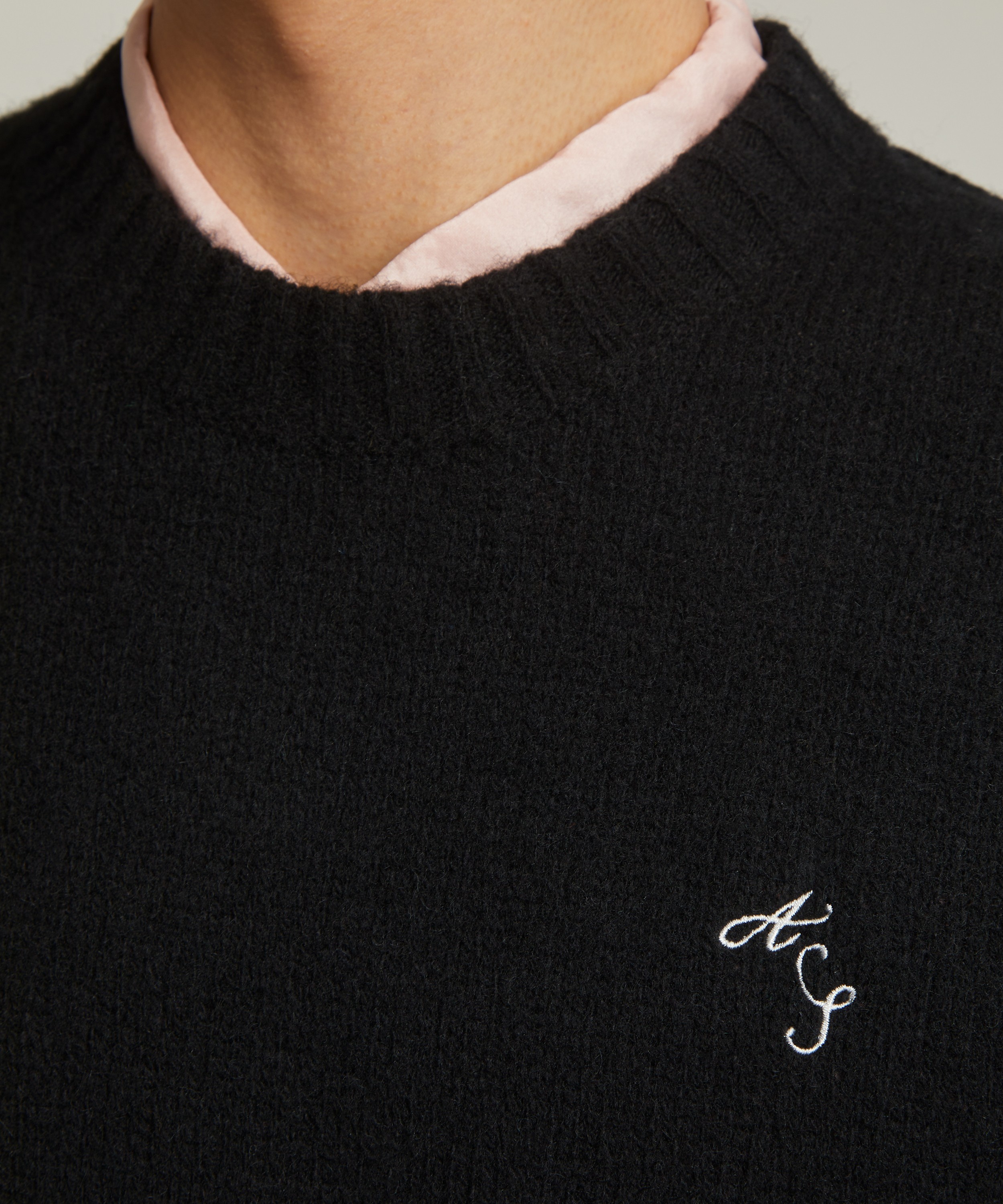 Acne Studios Crew Neck Wool Jumper | Liberty