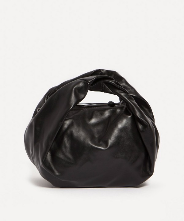 Dries Van Noten - Leather Twist Top Handle Bag image number null