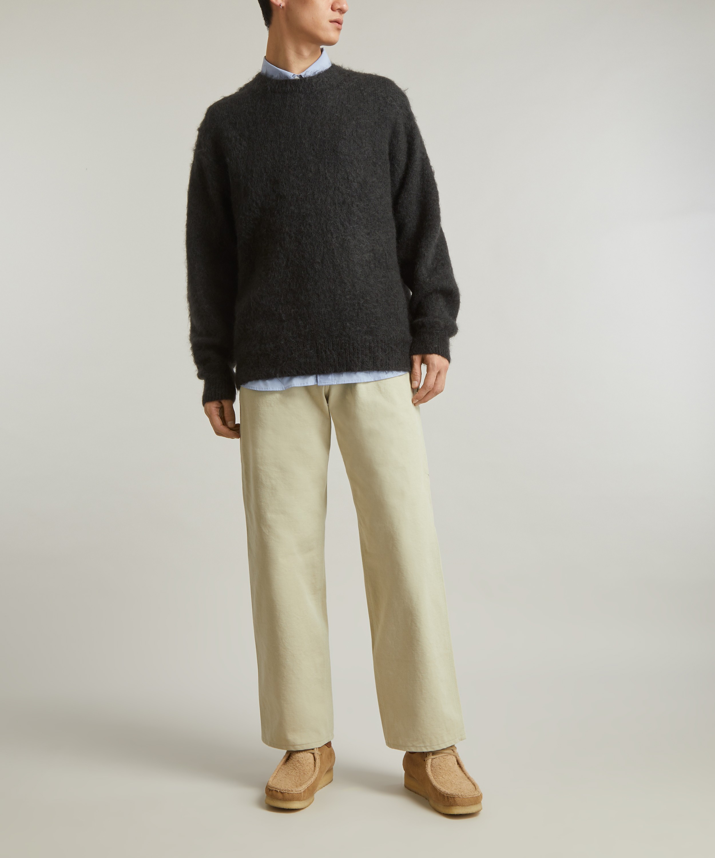Auralee Brushed Super Kid Mohair Knit Pullover | Liberty