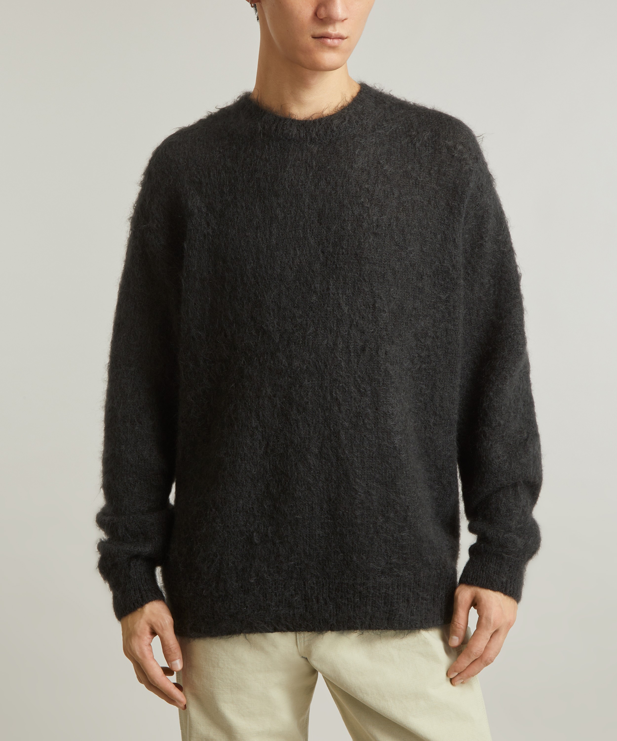 Auralee Brushed Super Kid Mohair Knit Pullover | Liberty