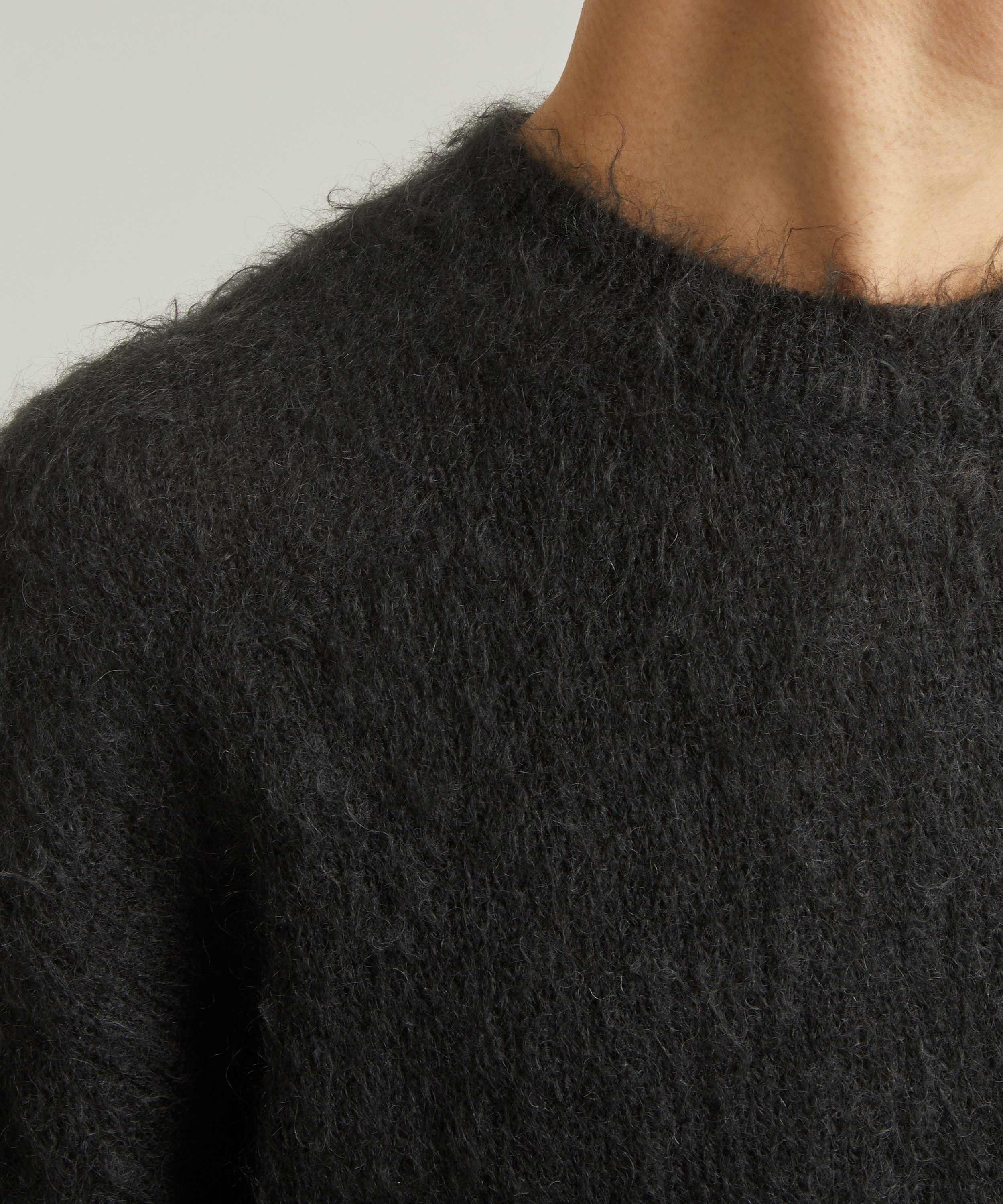Auralee Brushed Super Kid Mohair Knit Pullover | Liberty