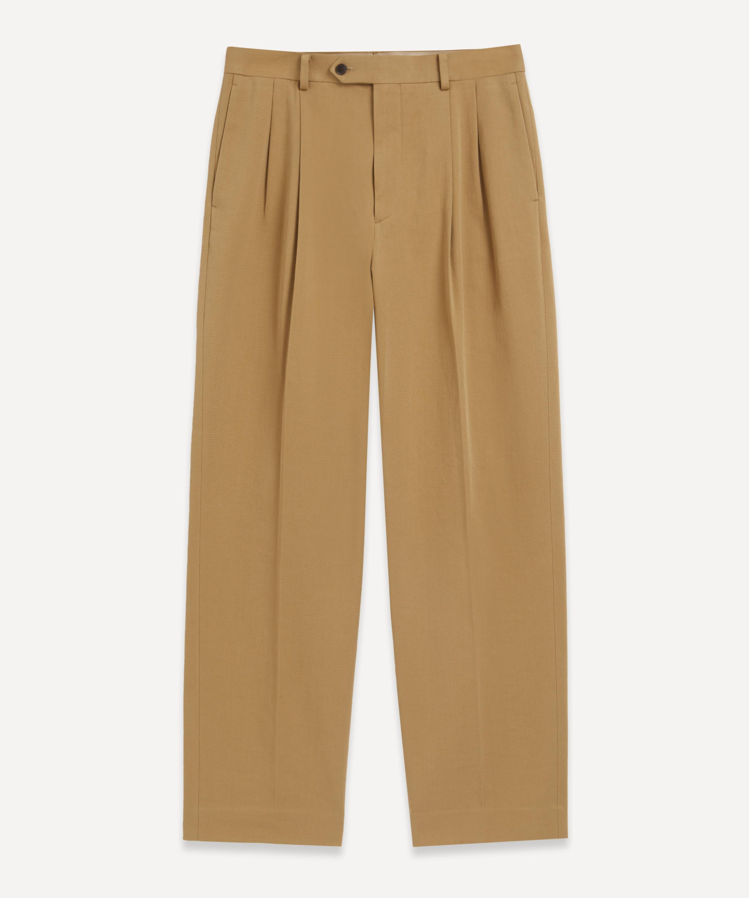 Auralee Washed Heavy Chino Slacks | Liberty