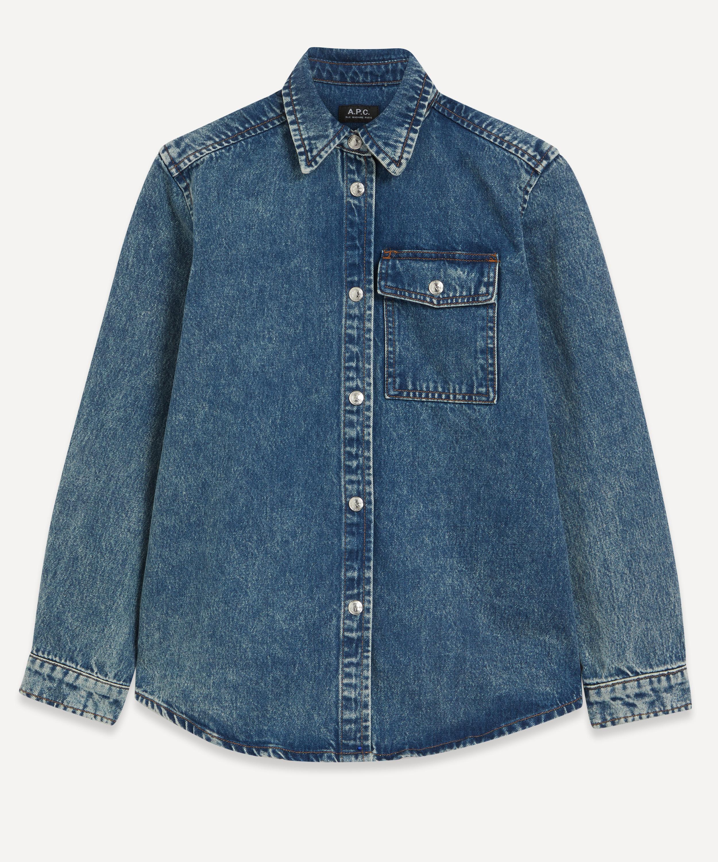 A.P.C. - Etania Denim Overshirt image number 0