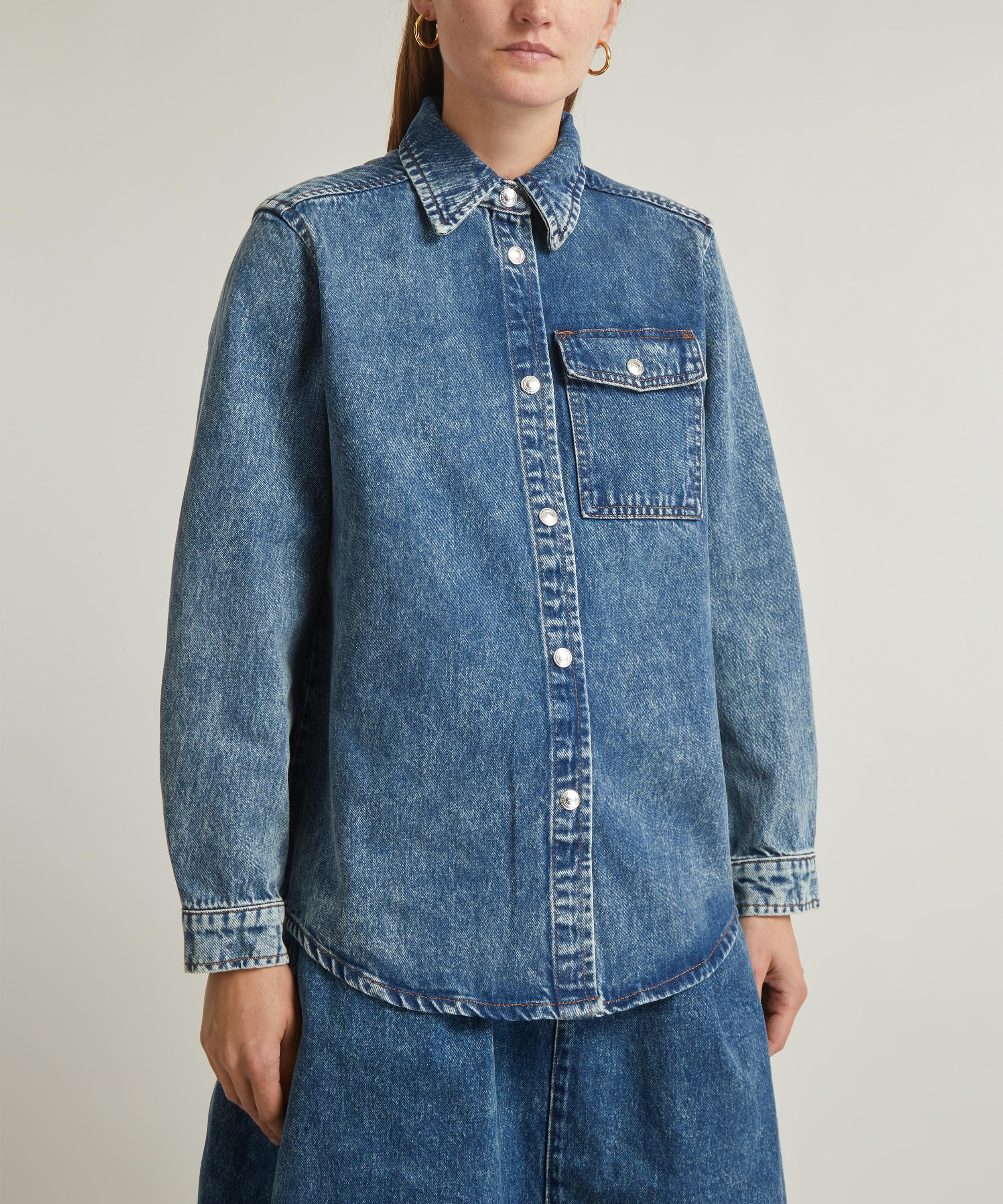 A.P.C. - Etania Denim Overshirt image number 2