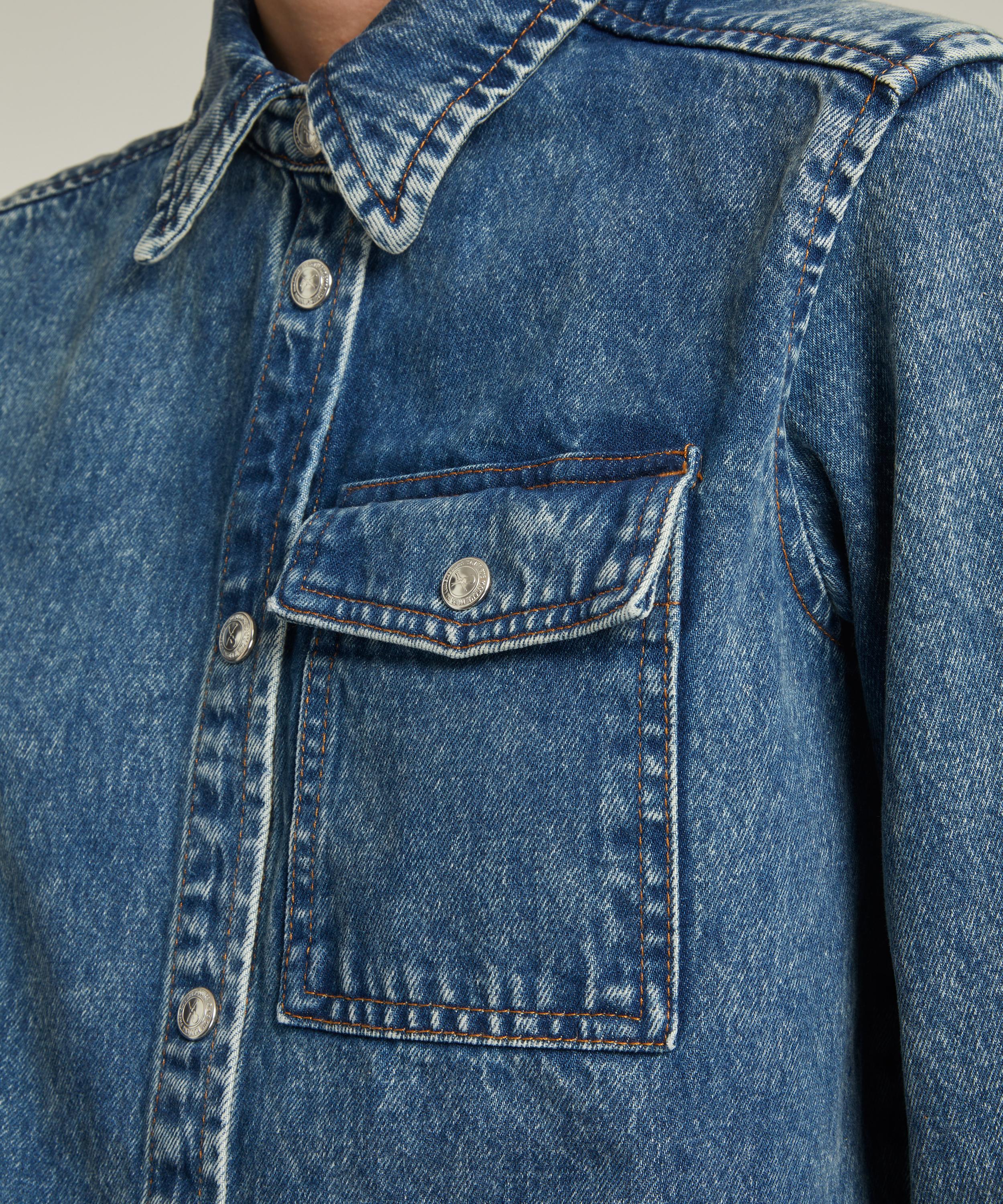 A.P.C. - Etania Denim Overshirt image number 4