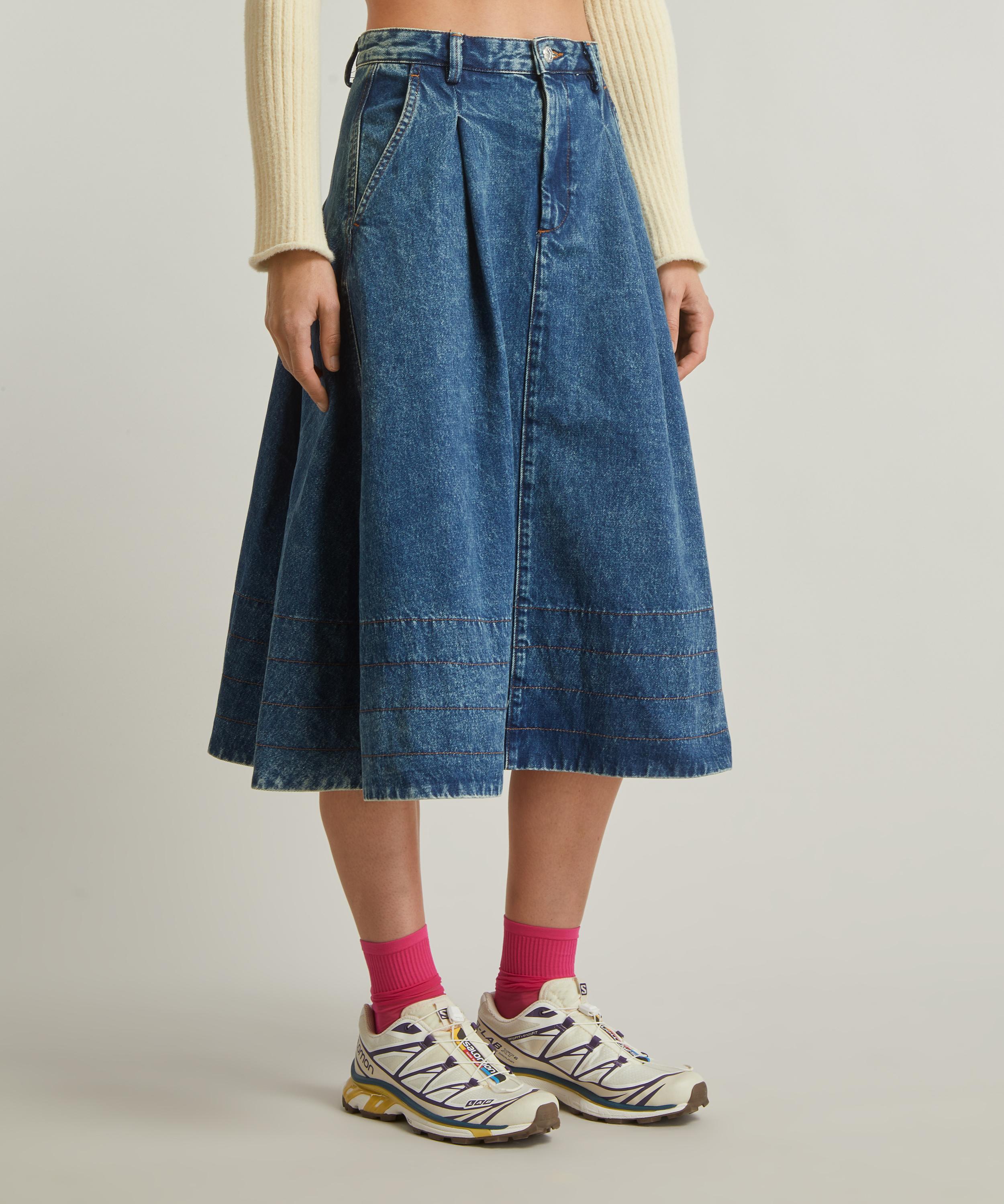 A.P.C. Nora Denim Skirt | Liberty