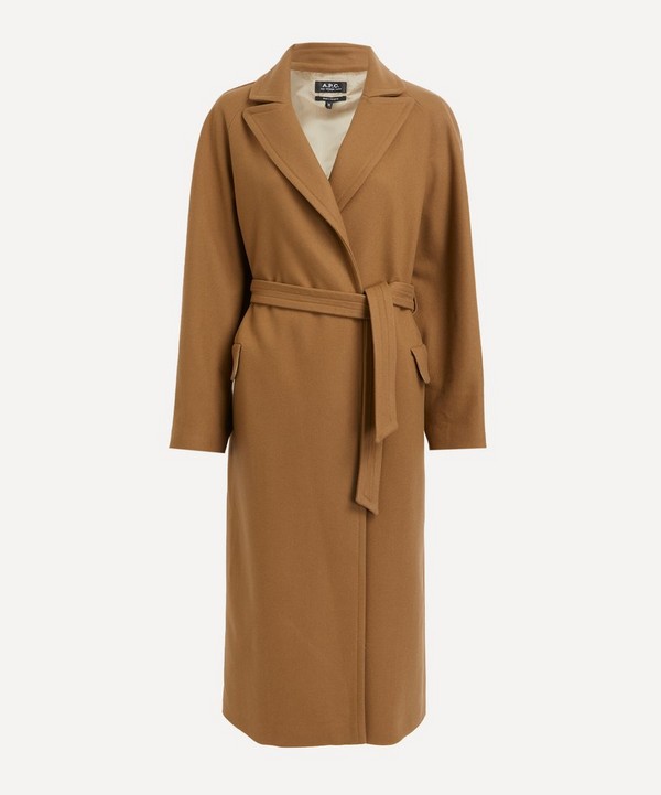A.P.C. - Florence Wool and Cashmere-Blend Coat image number null