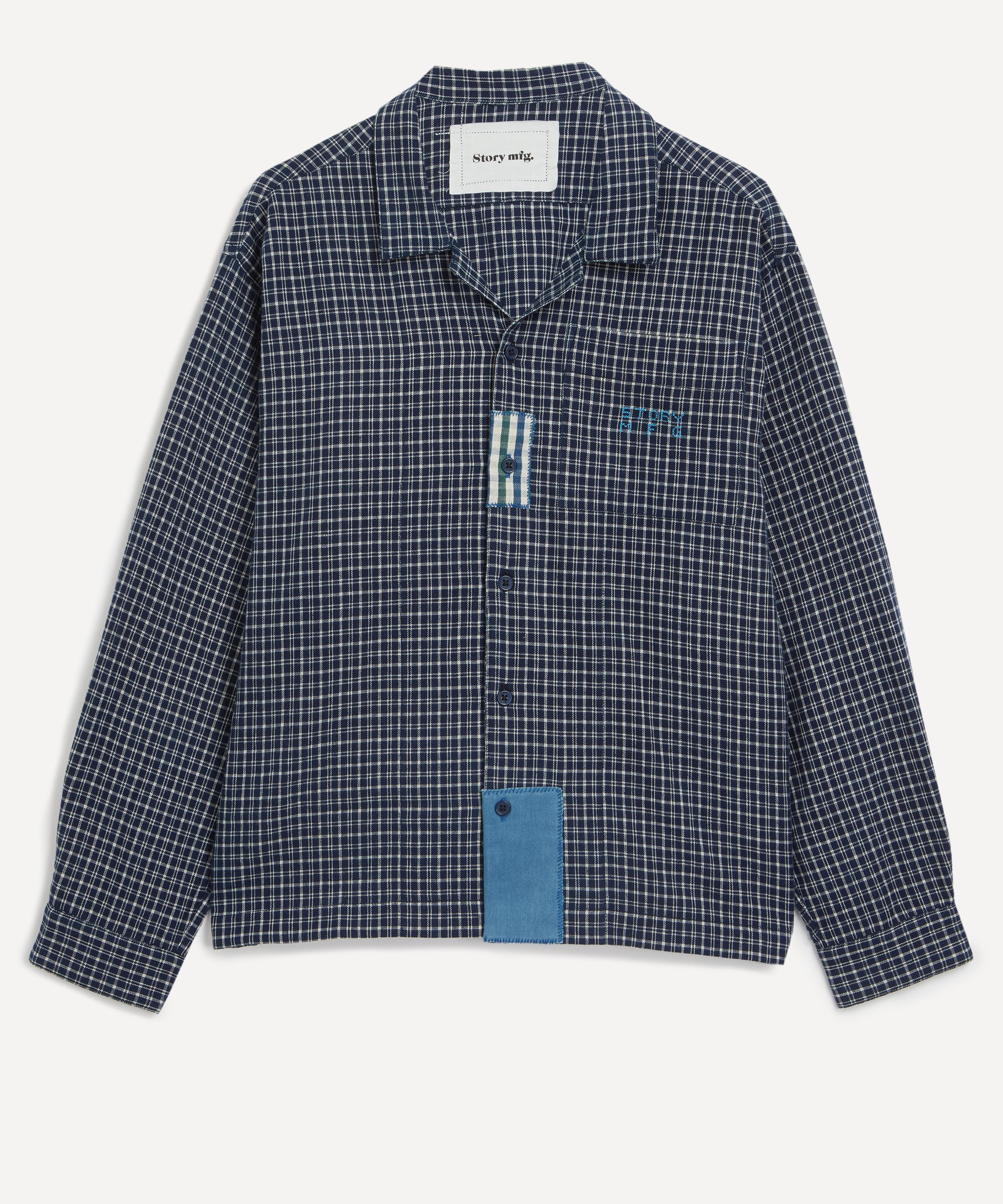 STORY mfg. Check Scarecrow Greetings Shirt | Liberty