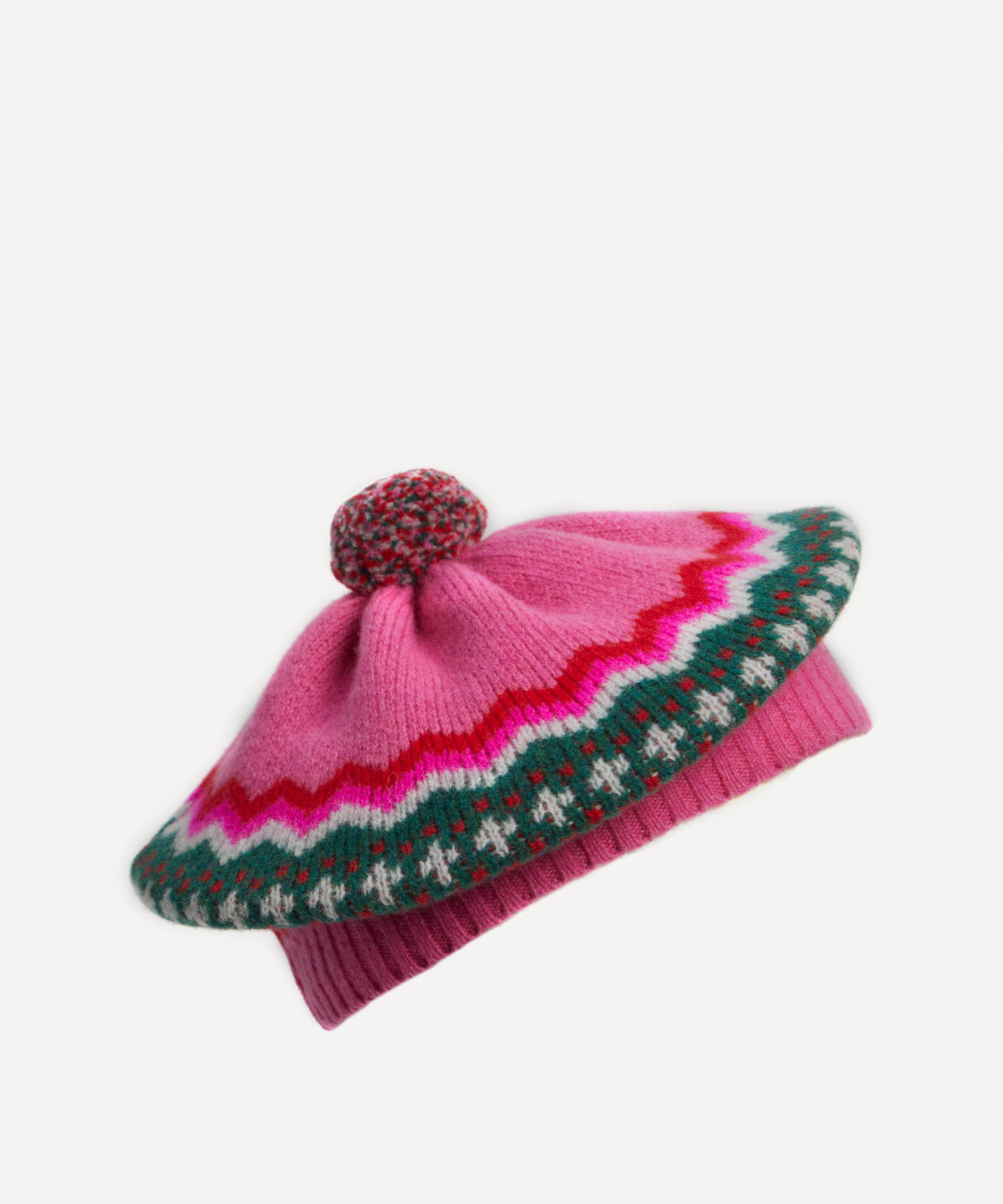 Quinton Chadwick - Zig Zag Wool Beret image number 0