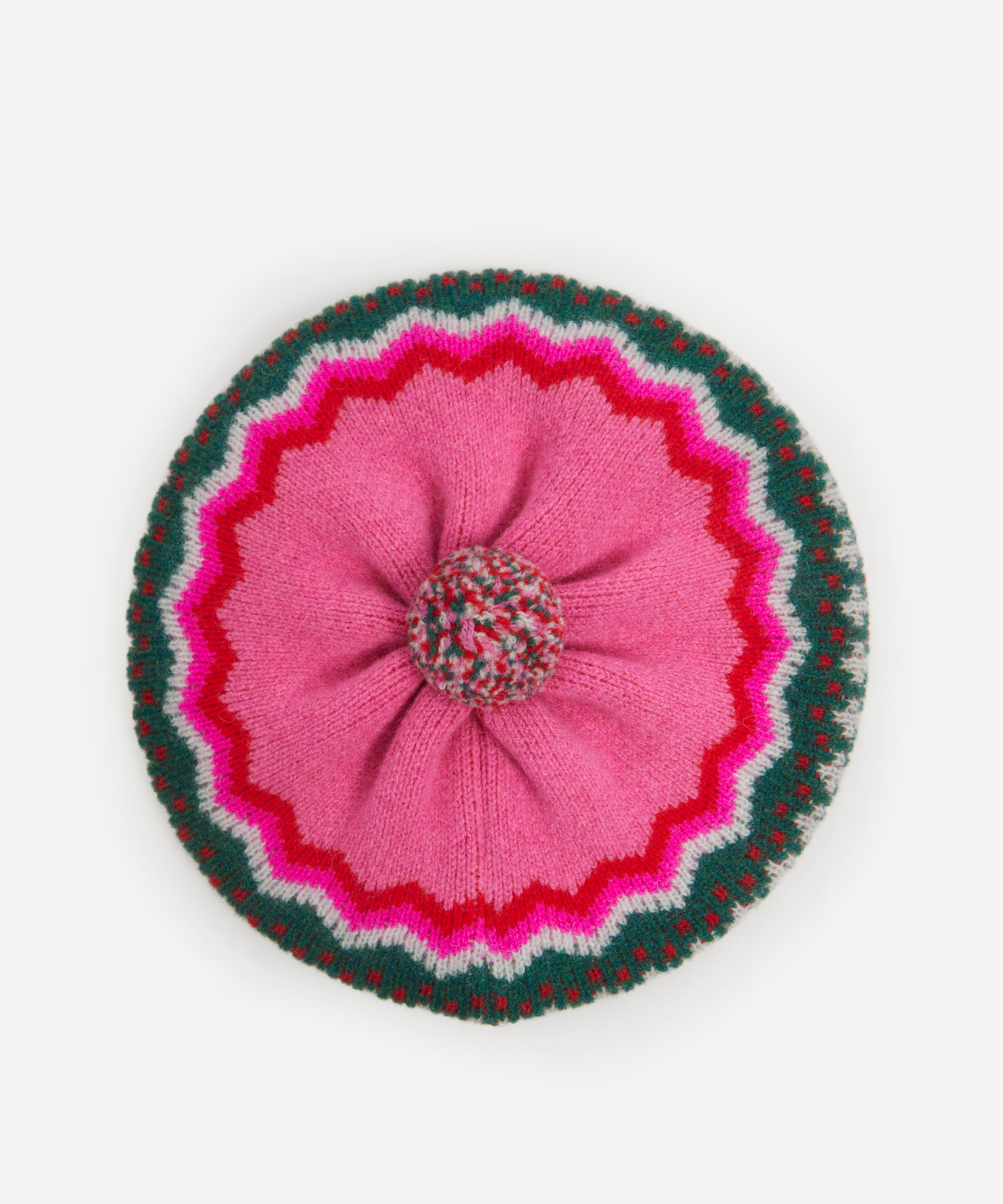 Quinton Chadwick - Zig Zag Wool Beret image number 2