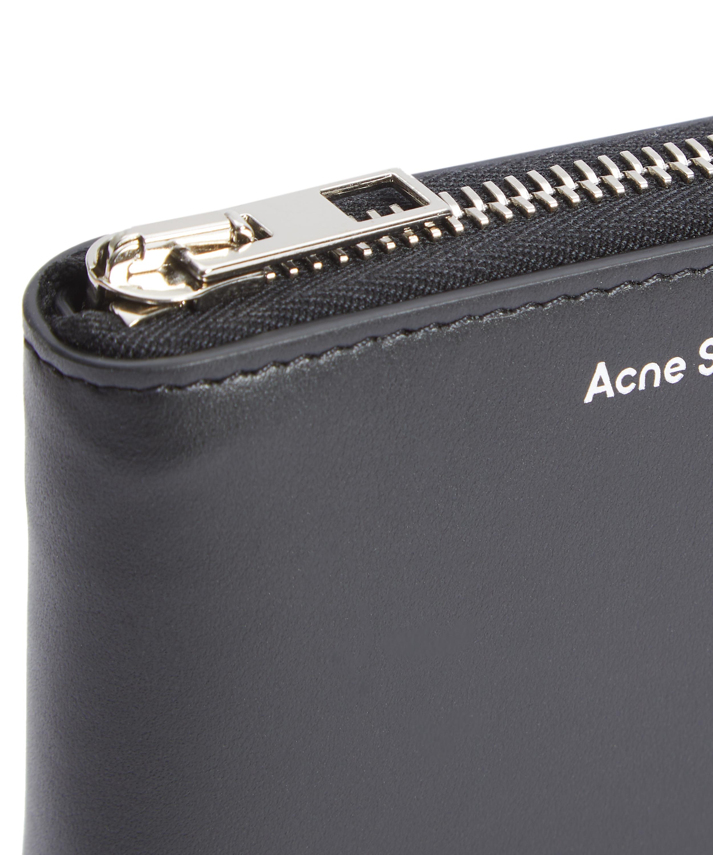 Acne Studios - Zipped Leather Wallet image number 3