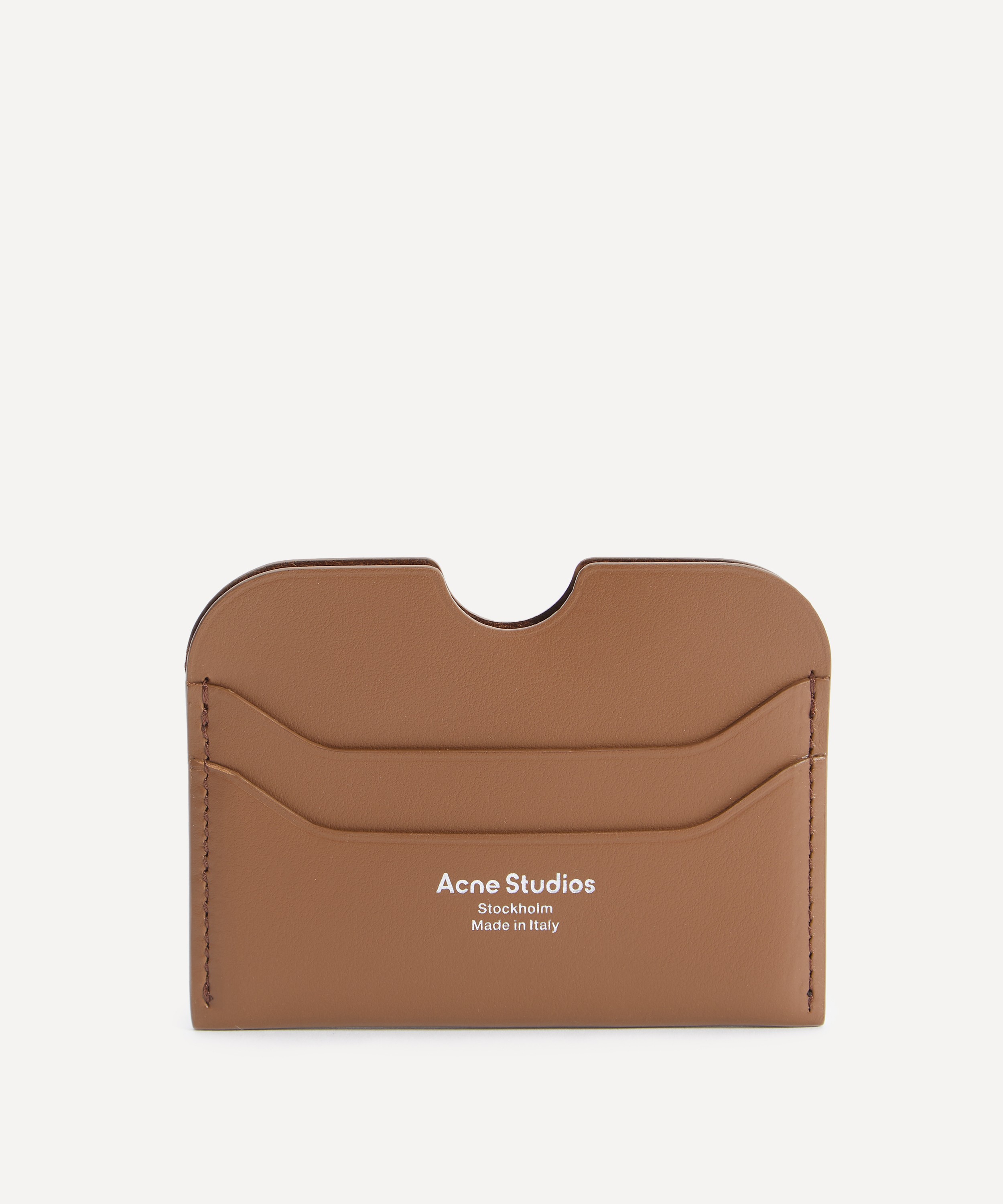 Acne Studios - Leather Card Holder image number null