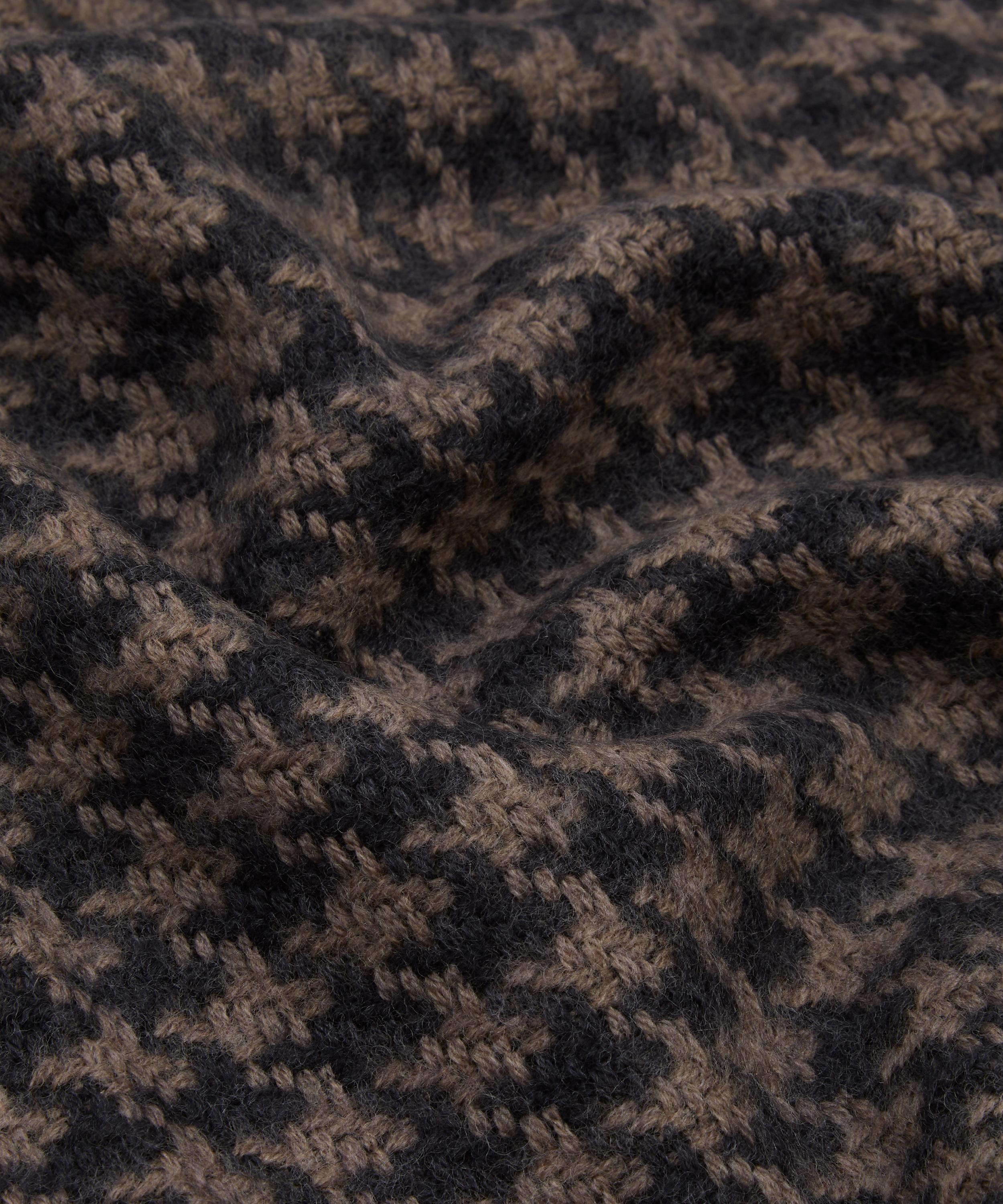 Acne Studios - Houndstooth Wool Scarf image number 3