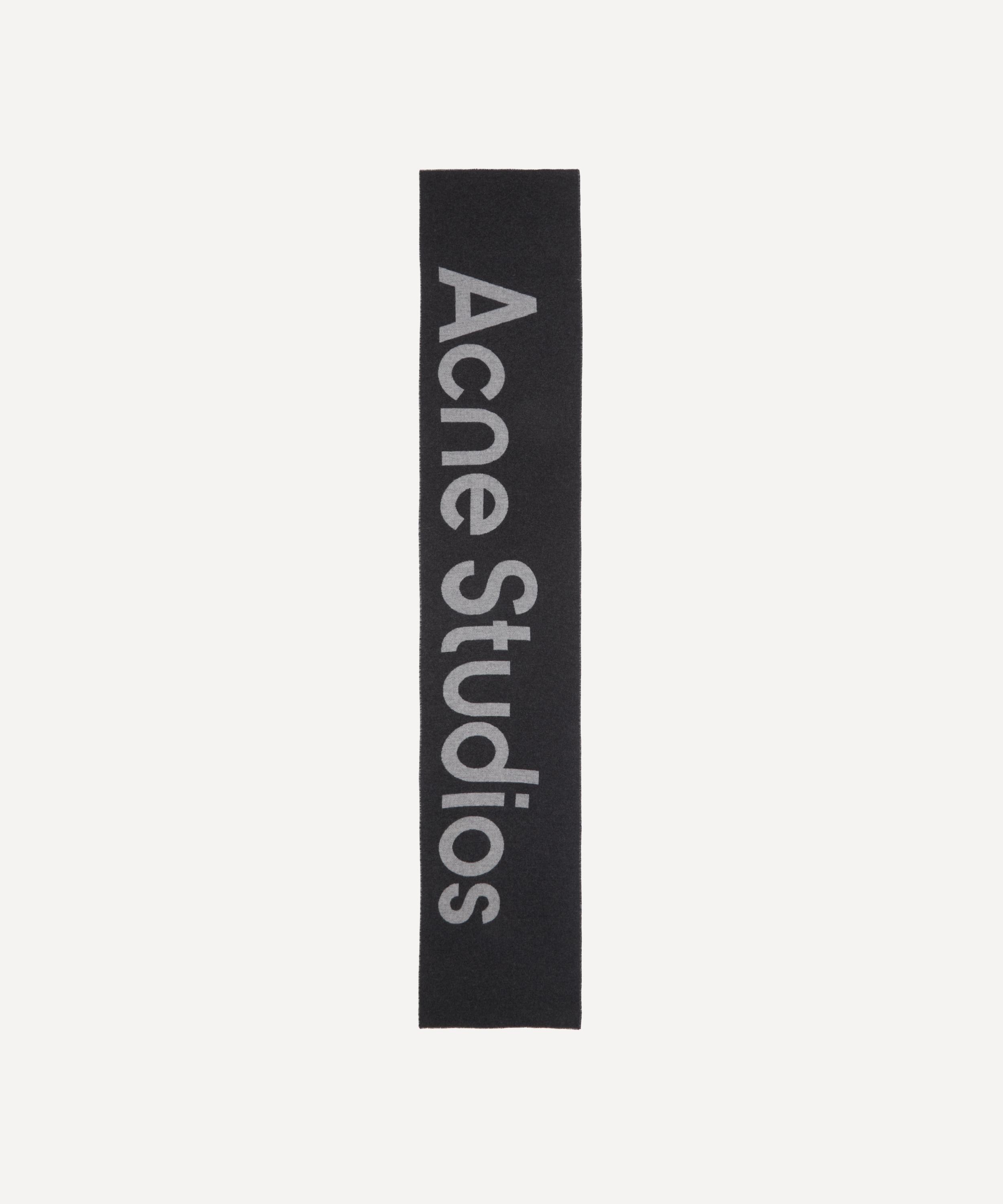 Acne Studios - Logo Jacquard Scarf image number 1