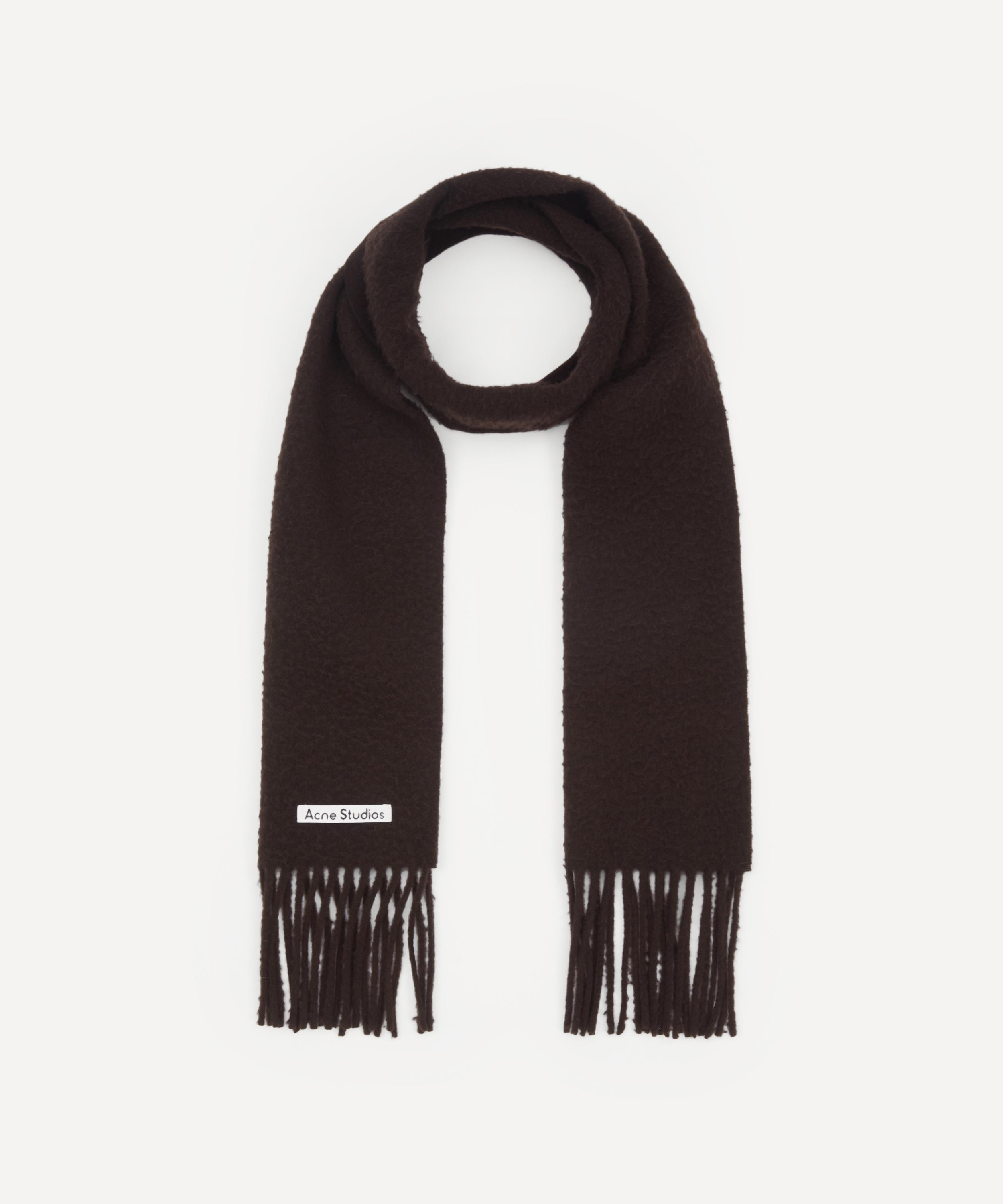 Acne Studios - Wool Fringe Scarf image number 0