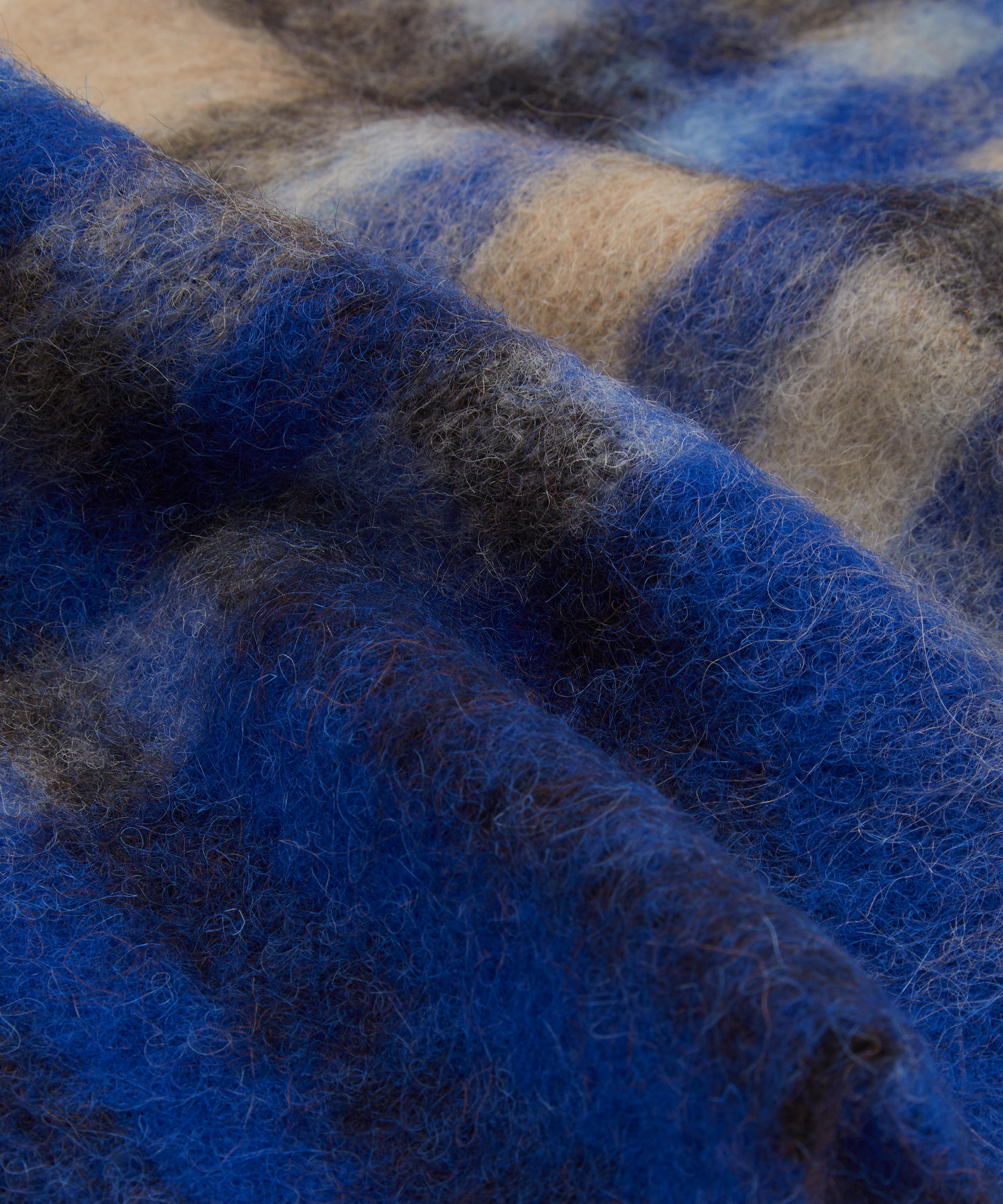 Acne Studios - Mohair Tartan Scarf image number 3