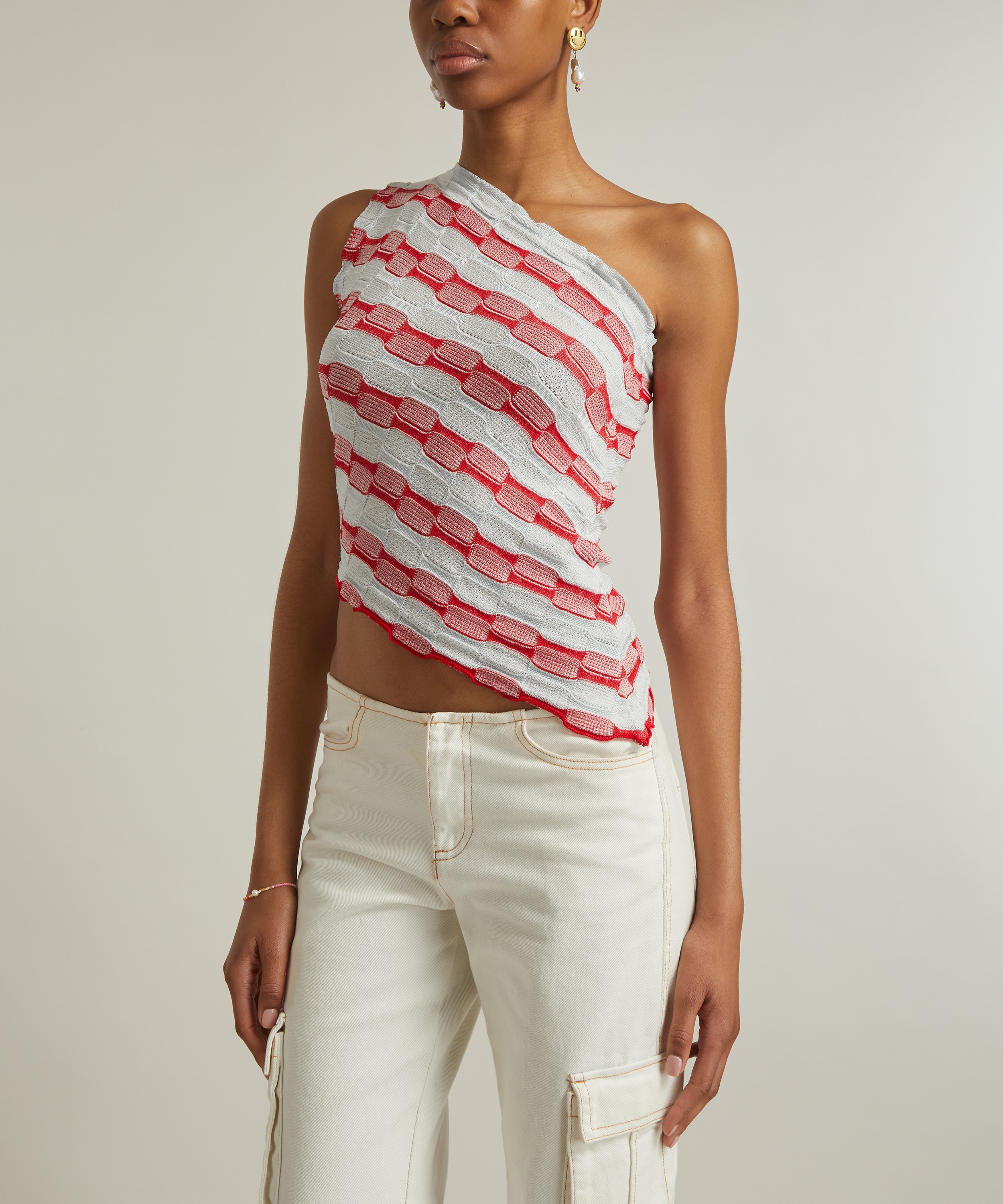 Gimaguas Été One Shoulder Striped Camisole | Liberty