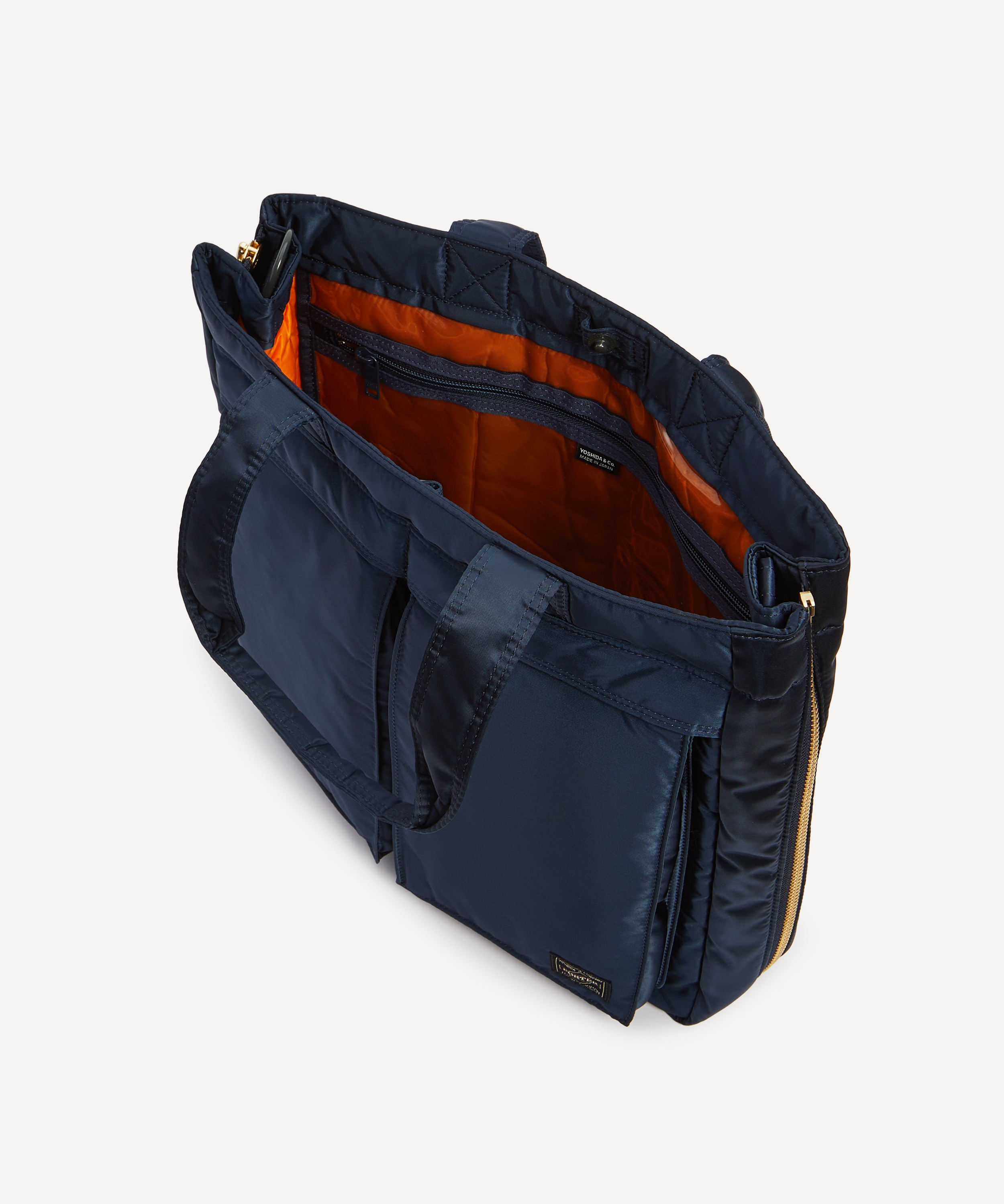 Porter-Yoshida & Co. drawstring-fastening Tote Bag - Black