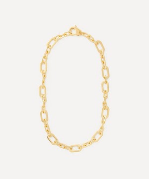 Martha Calvo - 14ct Gold-Plated Essex Chain Necklace image number 0