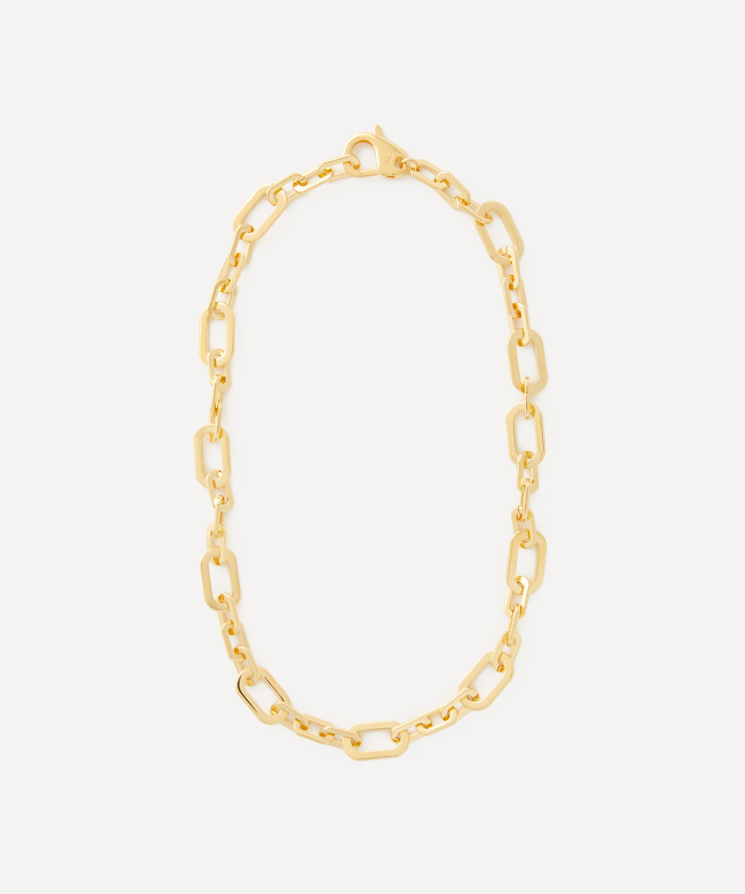 Martha Calvo - 14ct Gold-Plated Essex Chain Necklace image number 0