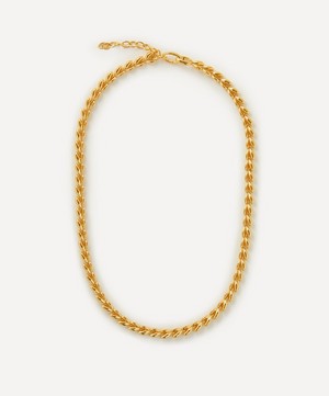 By Pariah - 14ct Gold Fishbone Classic Chain Necklace image number 0