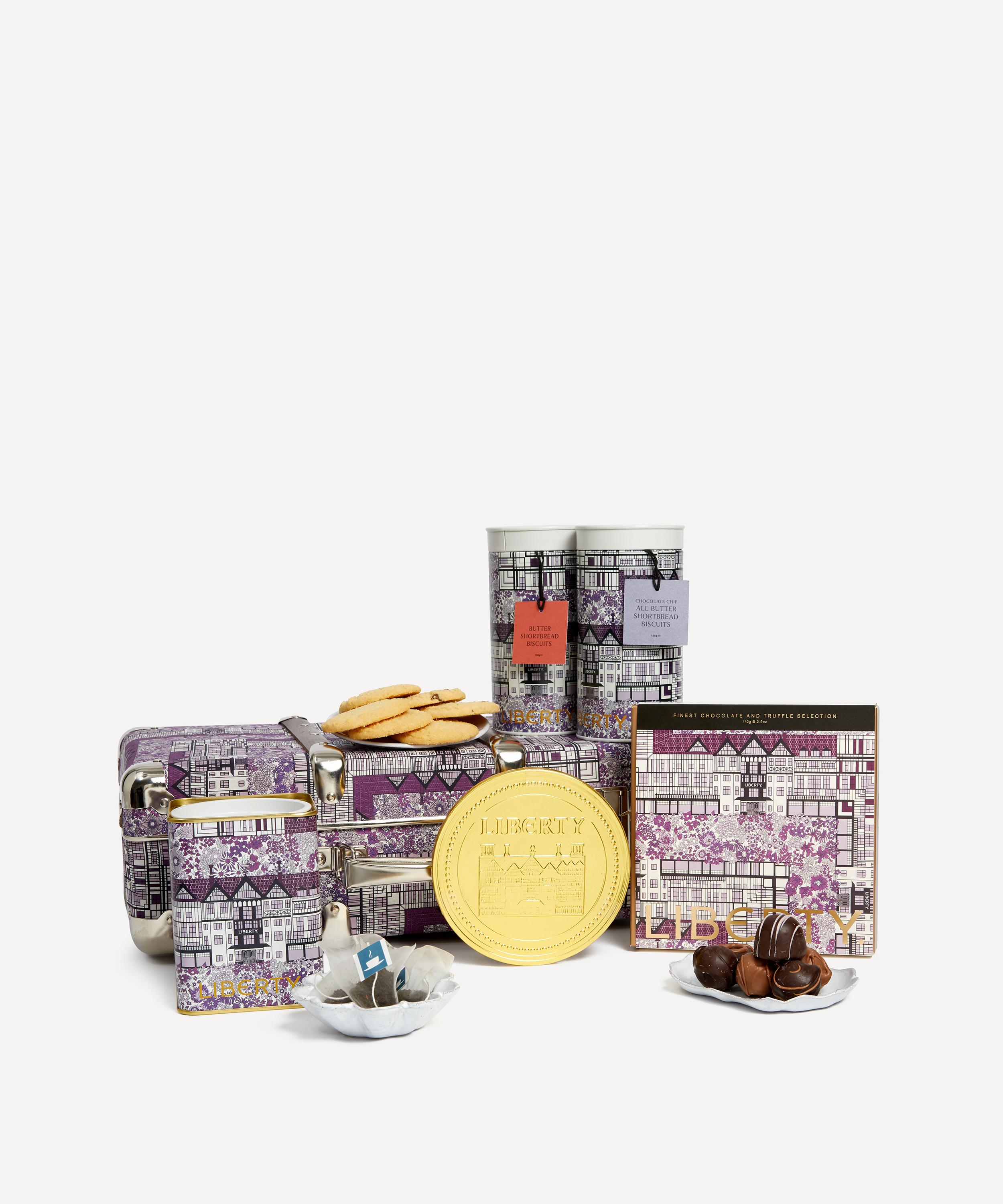 Liberty - The Tudor Belle Suitcase Hamper image number 0