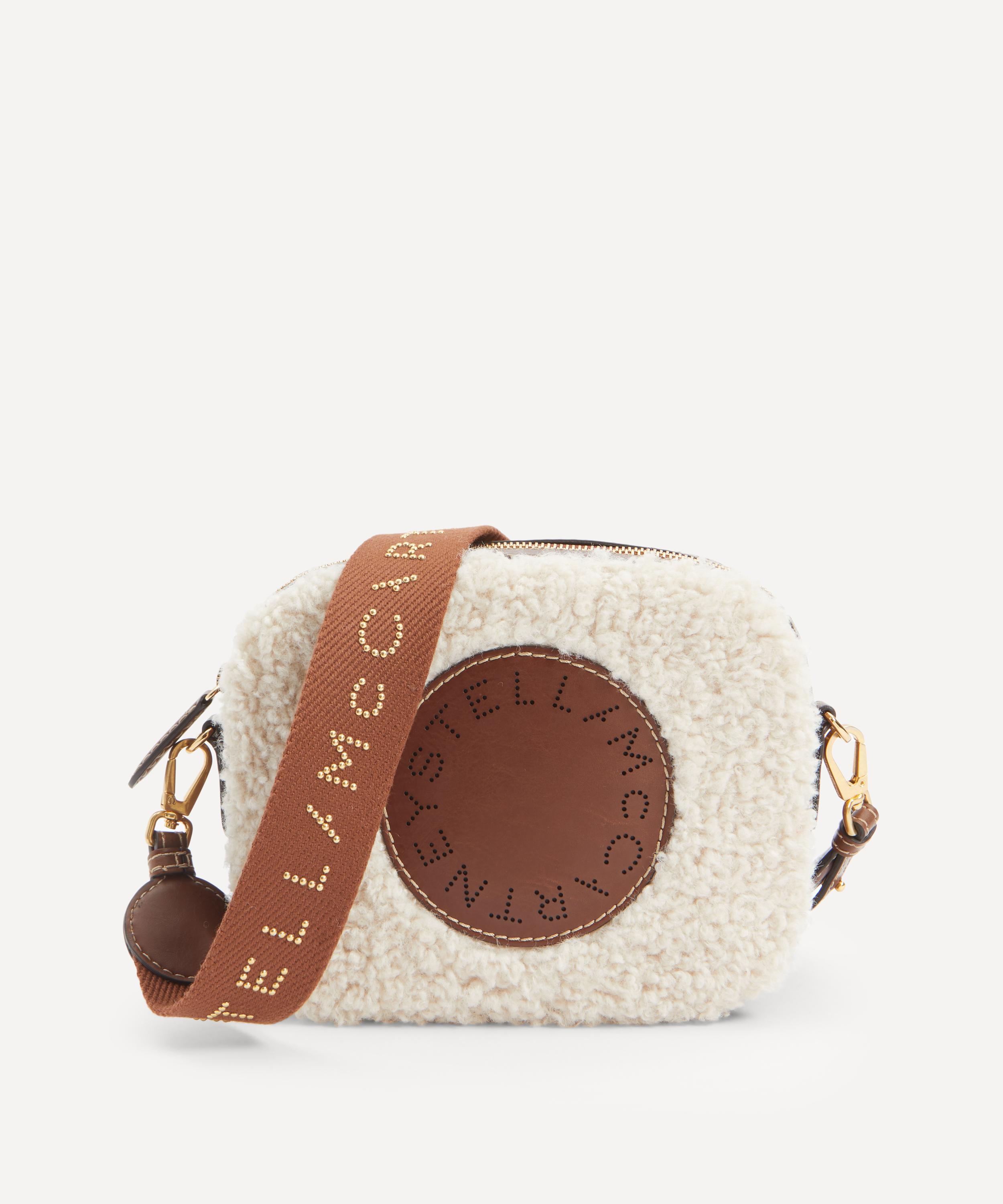 Stella McCartney - Small Faux Shearling Camera Bag image number 0