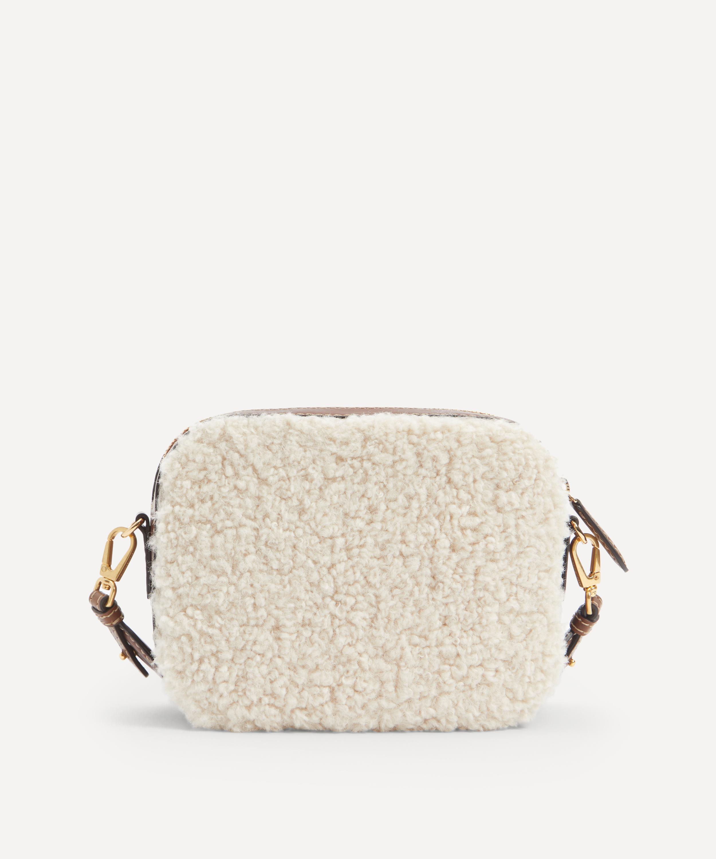 Stella McCartney - Small Faux Shearling Camera Bag image number 3