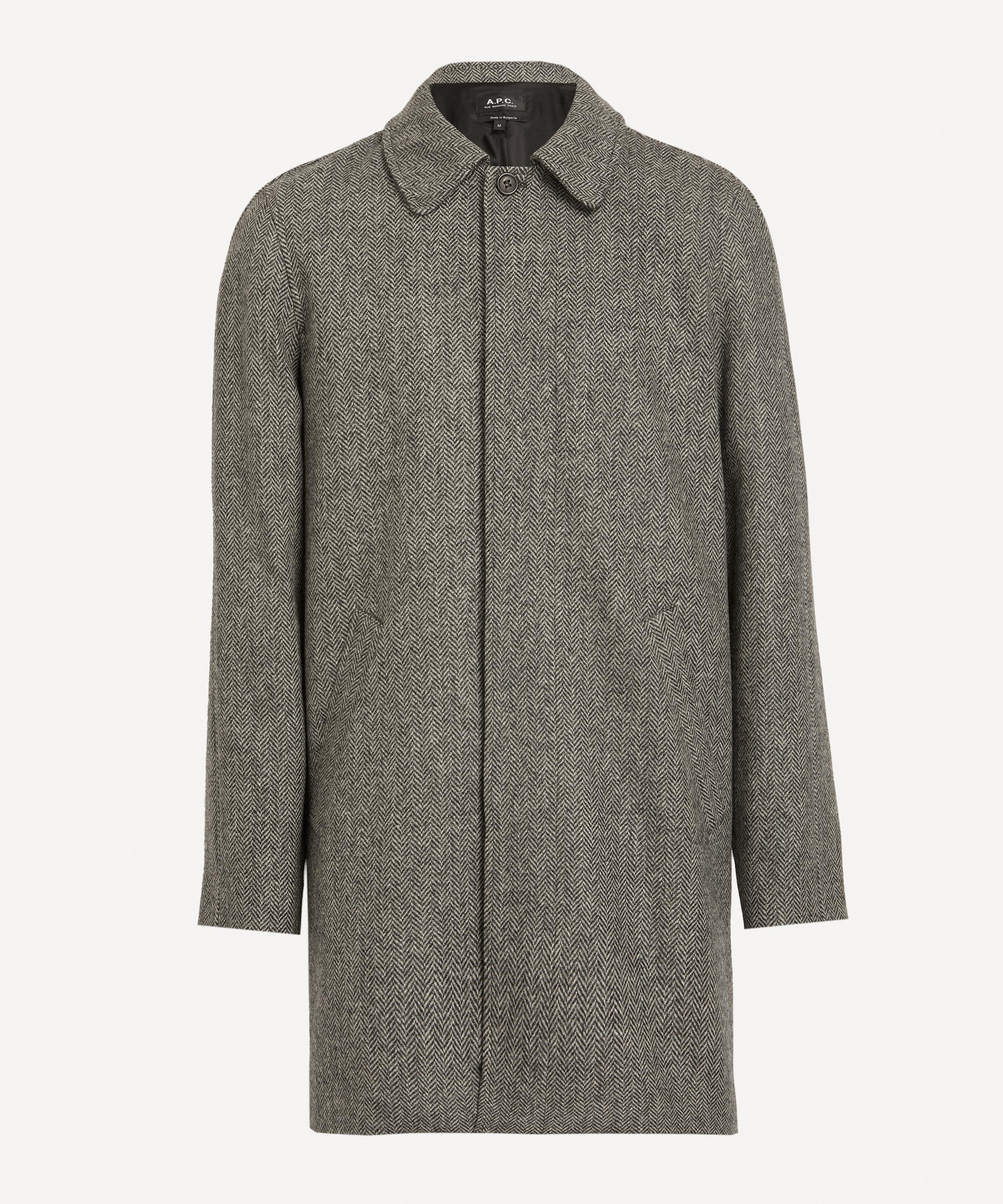 Apc herringbone coat hotsell