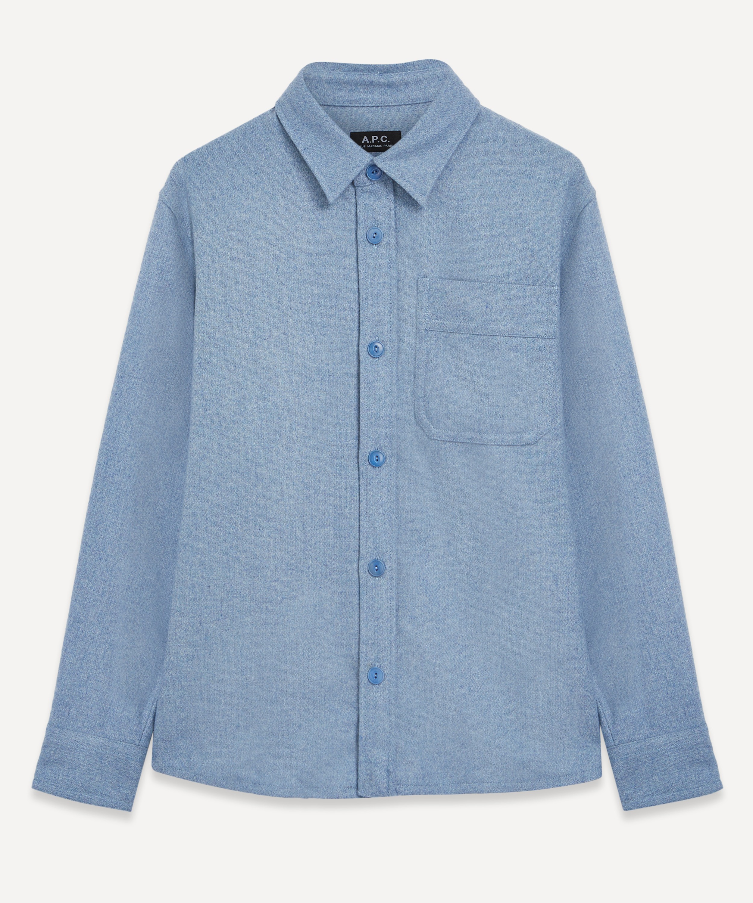 A.P.C. - Basile Wool-Blend Overshirt image number null