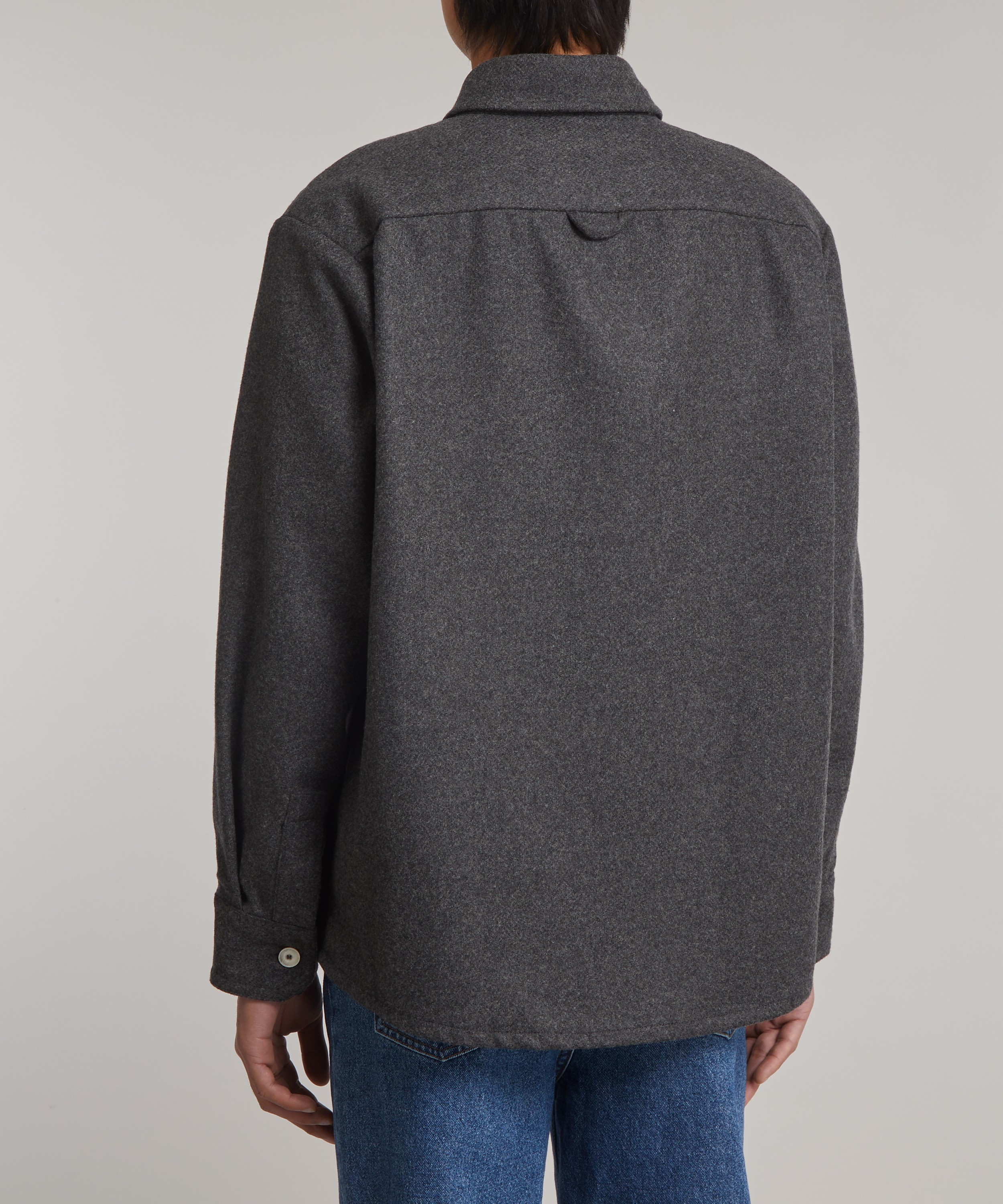 A.P.C. - Basile Wool-Blend Overshirt image number 3