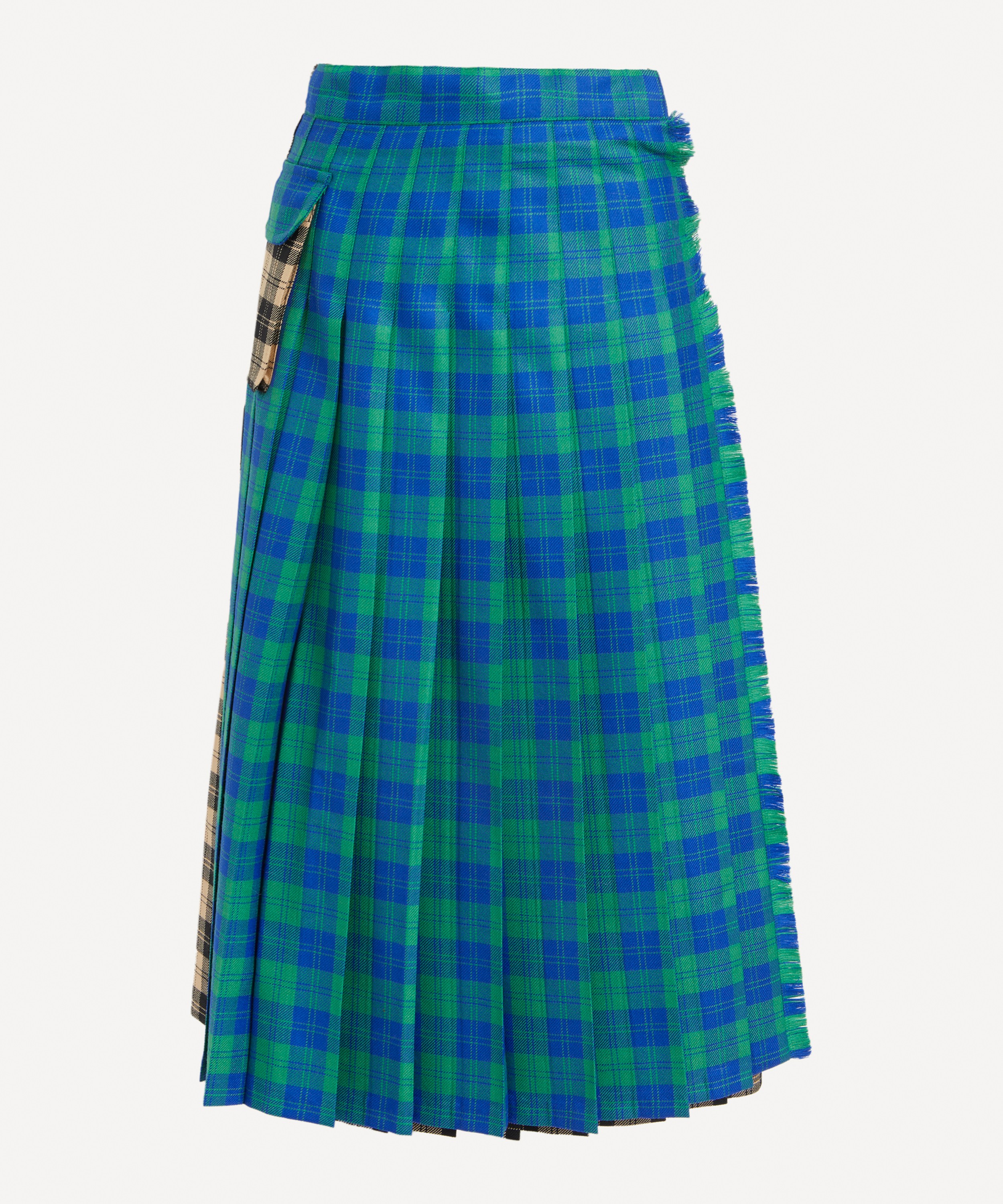 Signature Buckle Wool Twill Skirt - Women - Ready-to-Wear