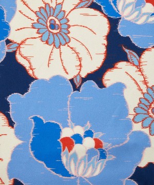 Liberty Fabrics - Ikat Anemone Silk Satin image number 0